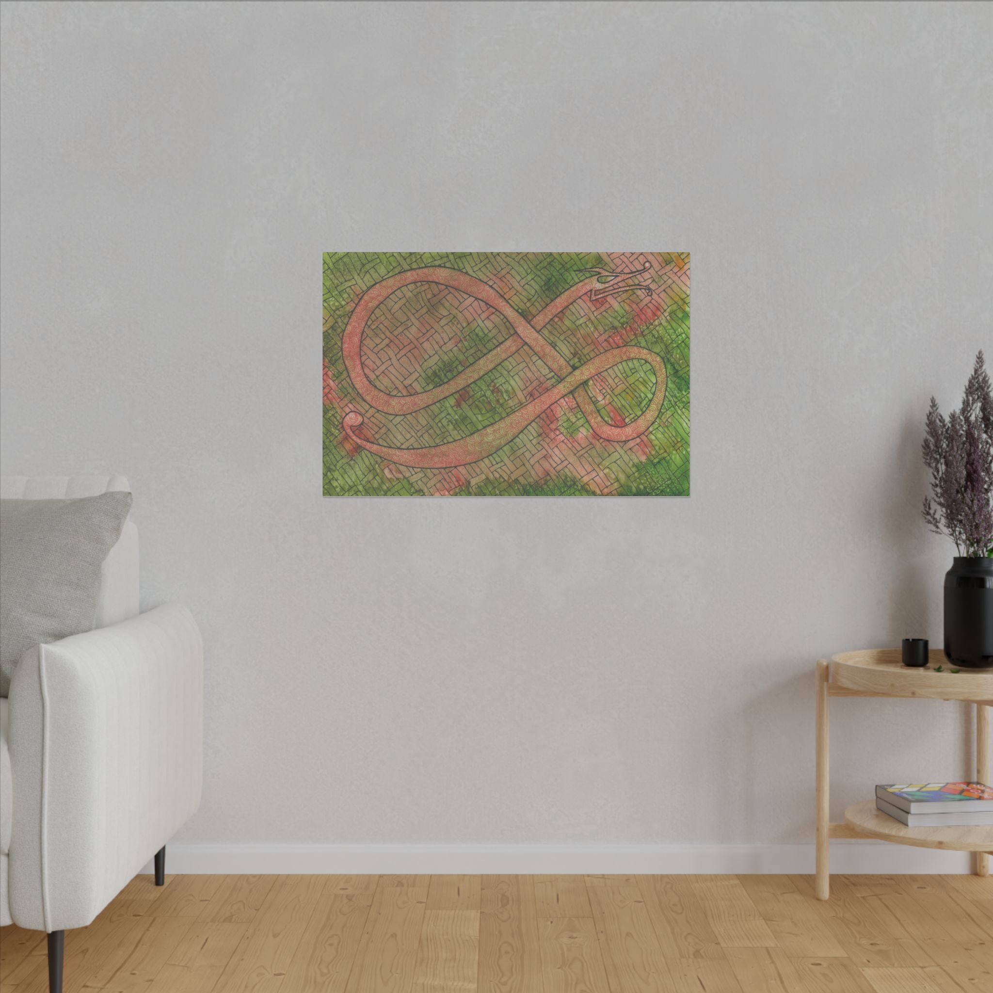 Large Colourful Wall Art, Canvas Prints, For Office, Bedroom or Living Room, or Special Gift #57 Celtic Flavours