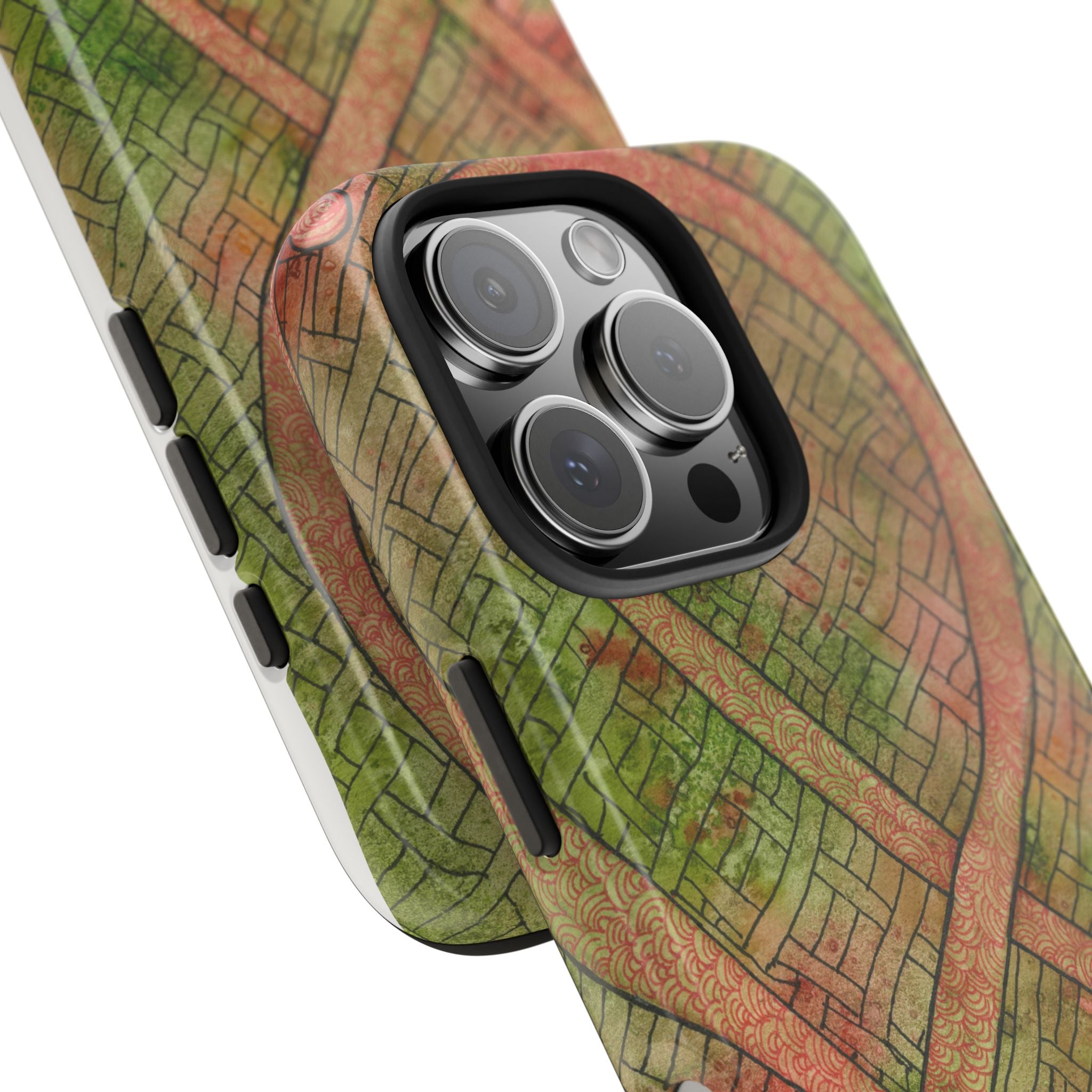 Tough Phone Case - All iPhones and Samsung Galaxys - Exciting Abstract Design #57 Celtic Flavours
