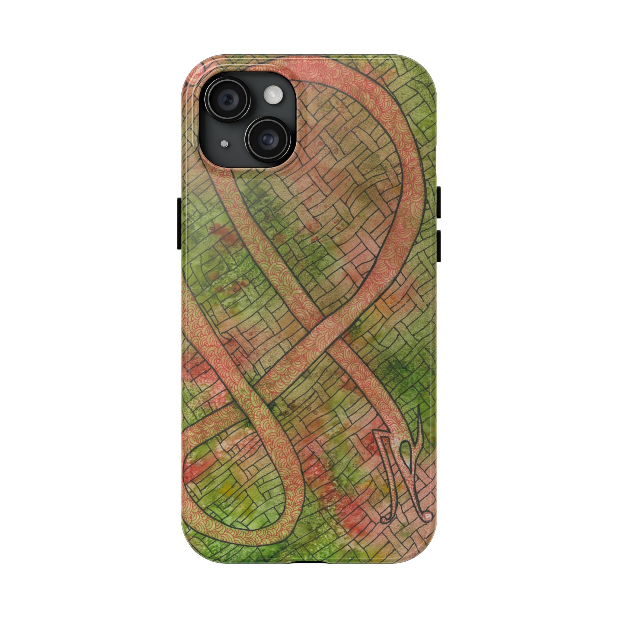 Tough Phone Case - All iPhones and Samsung Galaxys - Exciting Abstract Design #57 Celtic Flavours