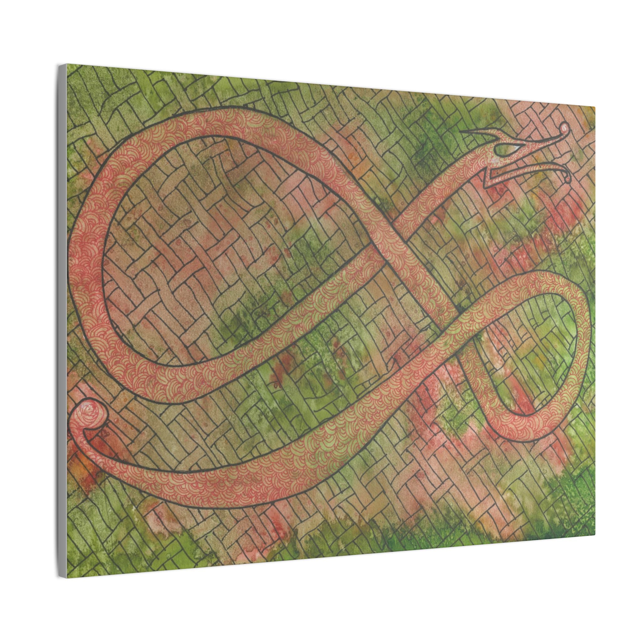 Large Colourful Wall Art, Canvas Prints, For Office, Bedroom or Living Room, or Special Gift #57 Celtic Flavours