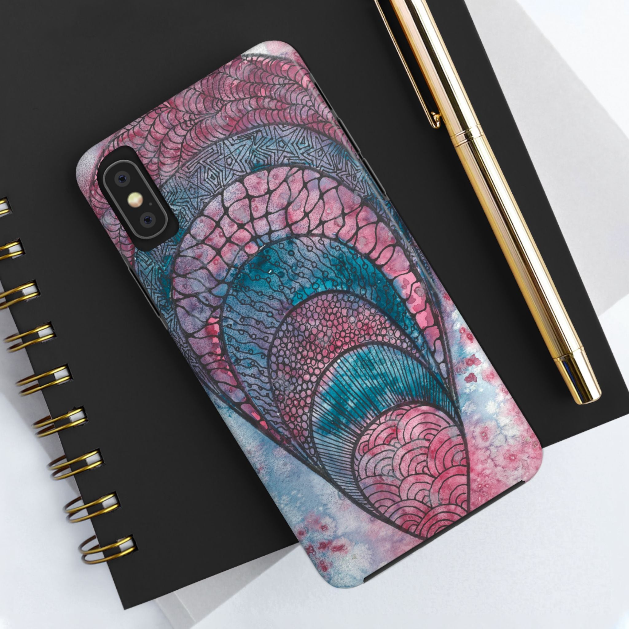 Tough Phone Case - All iPhones and Samsung Galaxys - Exciting Abstract Design #92 The Goddess Lives