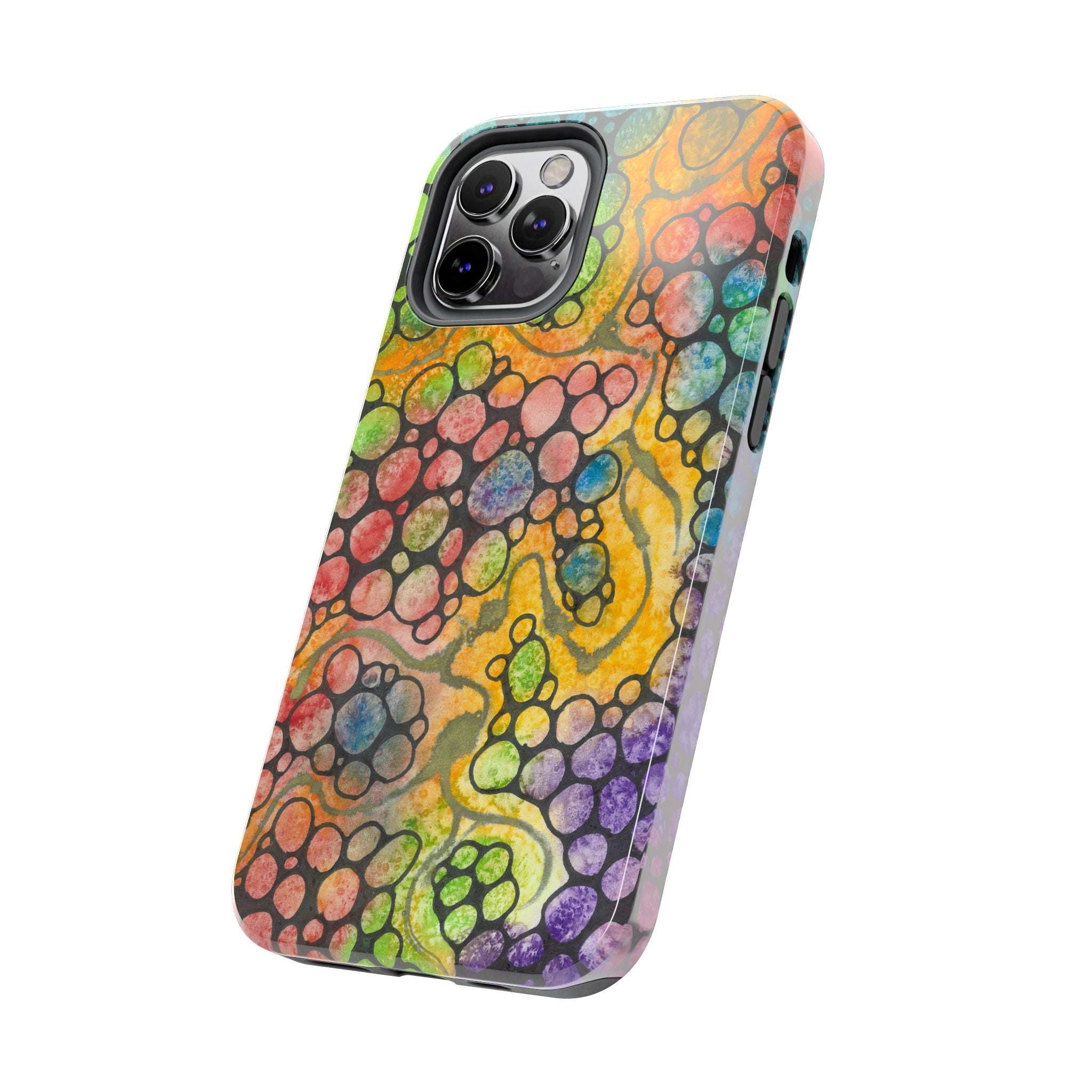 Tough Phone Case - All iPhones and Samsung Galaxys - Exciting Abstract Design #77 River Of Dreams