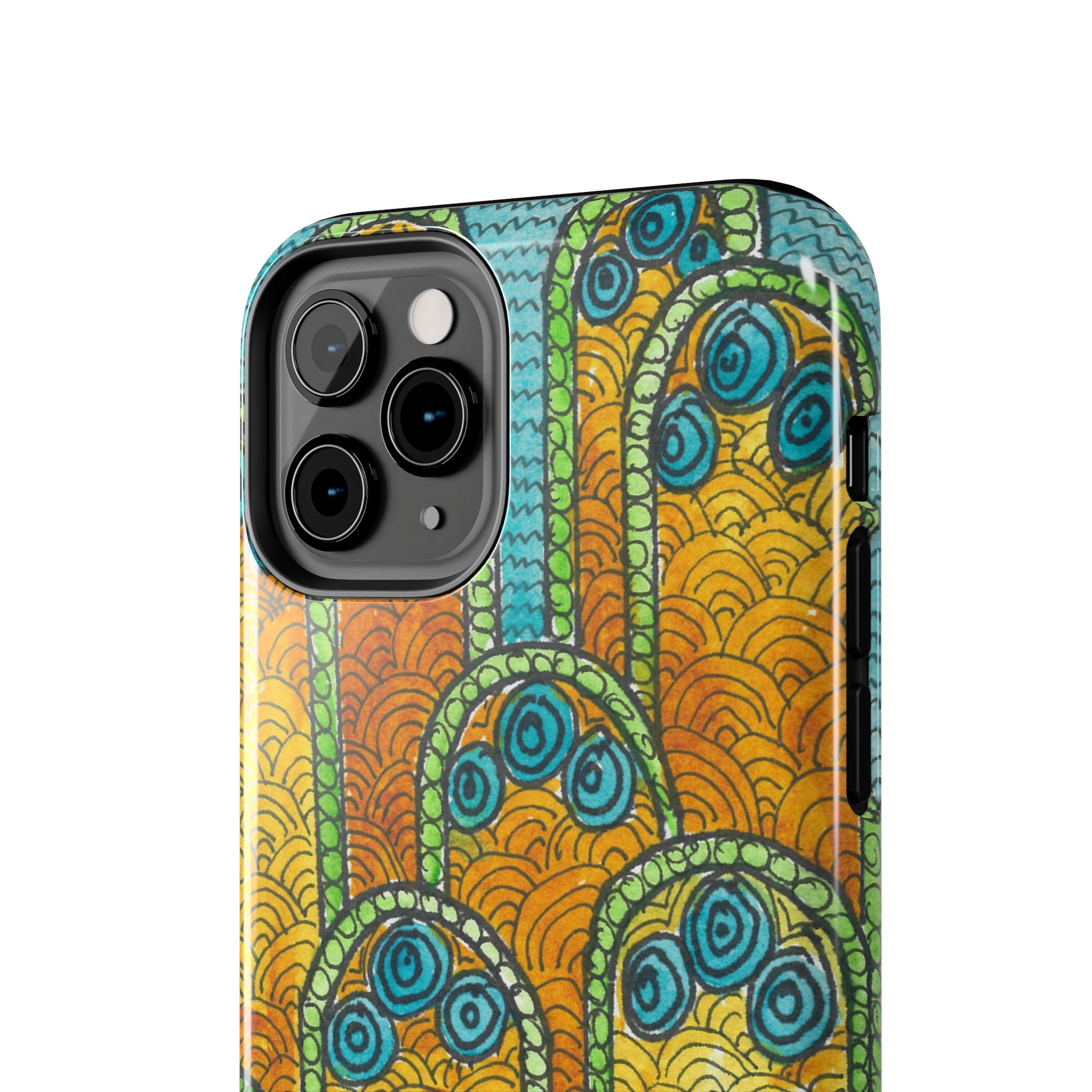 Tough Phone Case - All iPhones and Samsung Galaxys - Exciting Abstract Design #87 Belgrade Impressions - Serbia