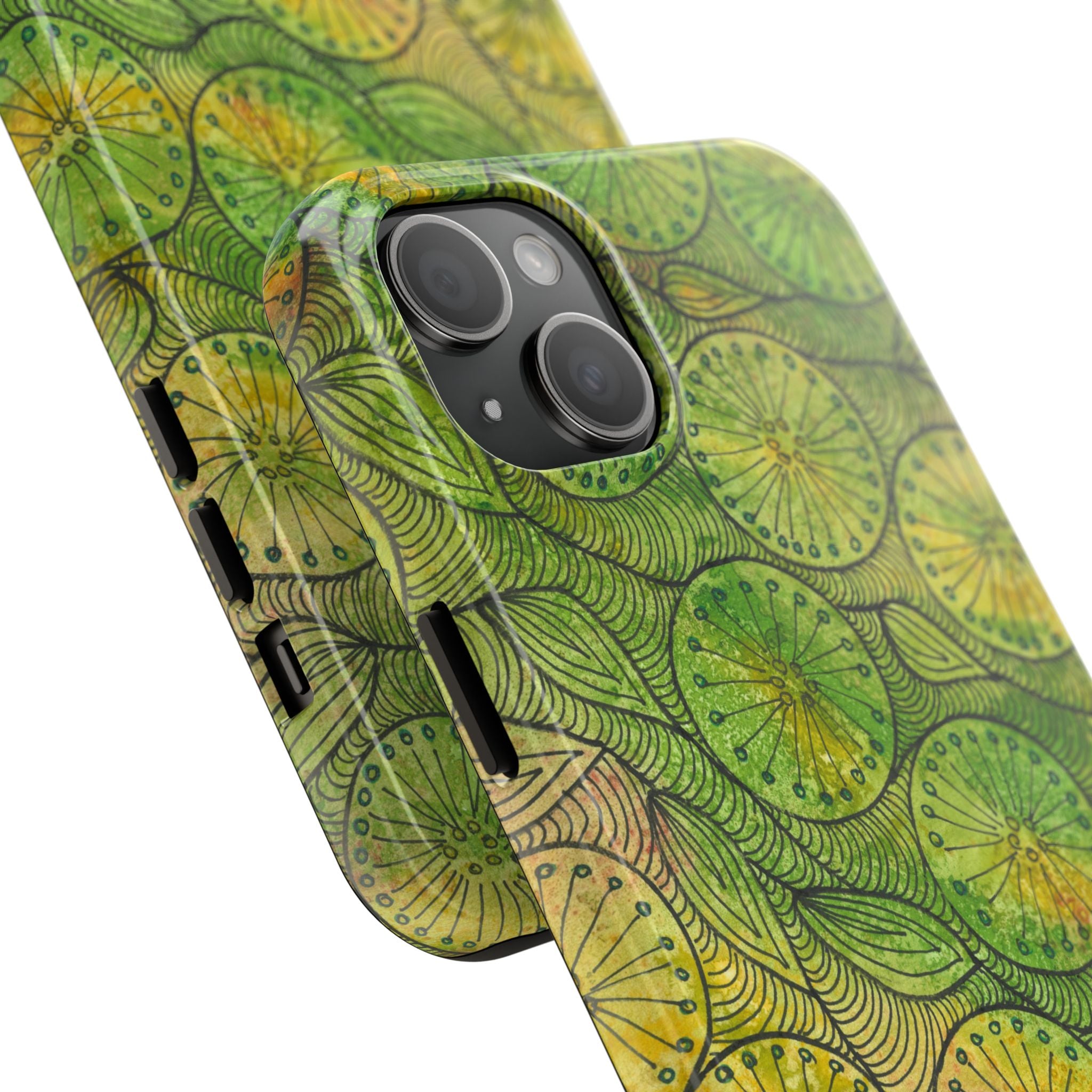 Tough Phone Case - All iPhones and Samsung Galaxys - Exciting Abstract Design #63 Margarita Mondays