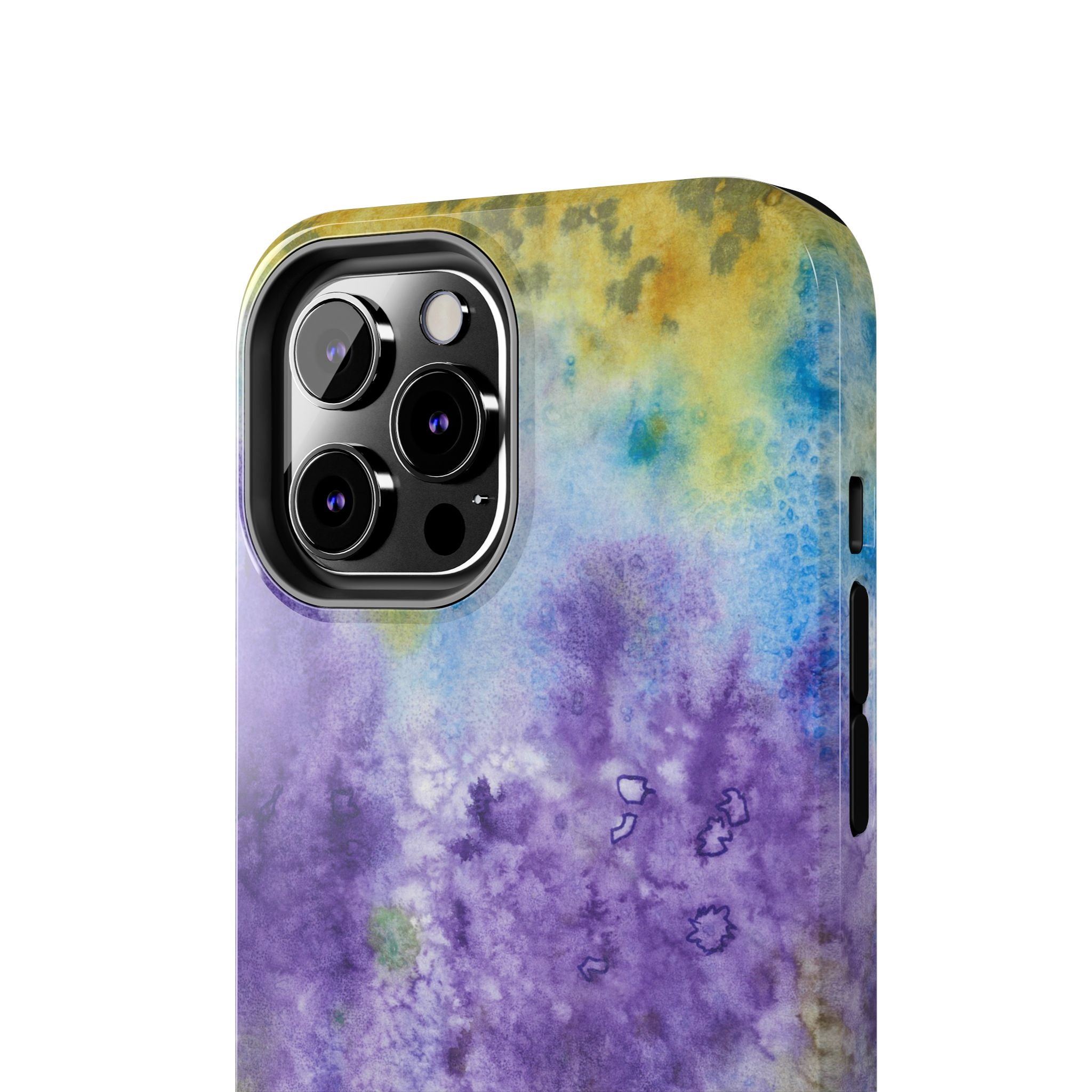 Tough Phone Case - All iPhones and Samsung Galaxys - Exciting Abstract Design #74 Lavender Fields