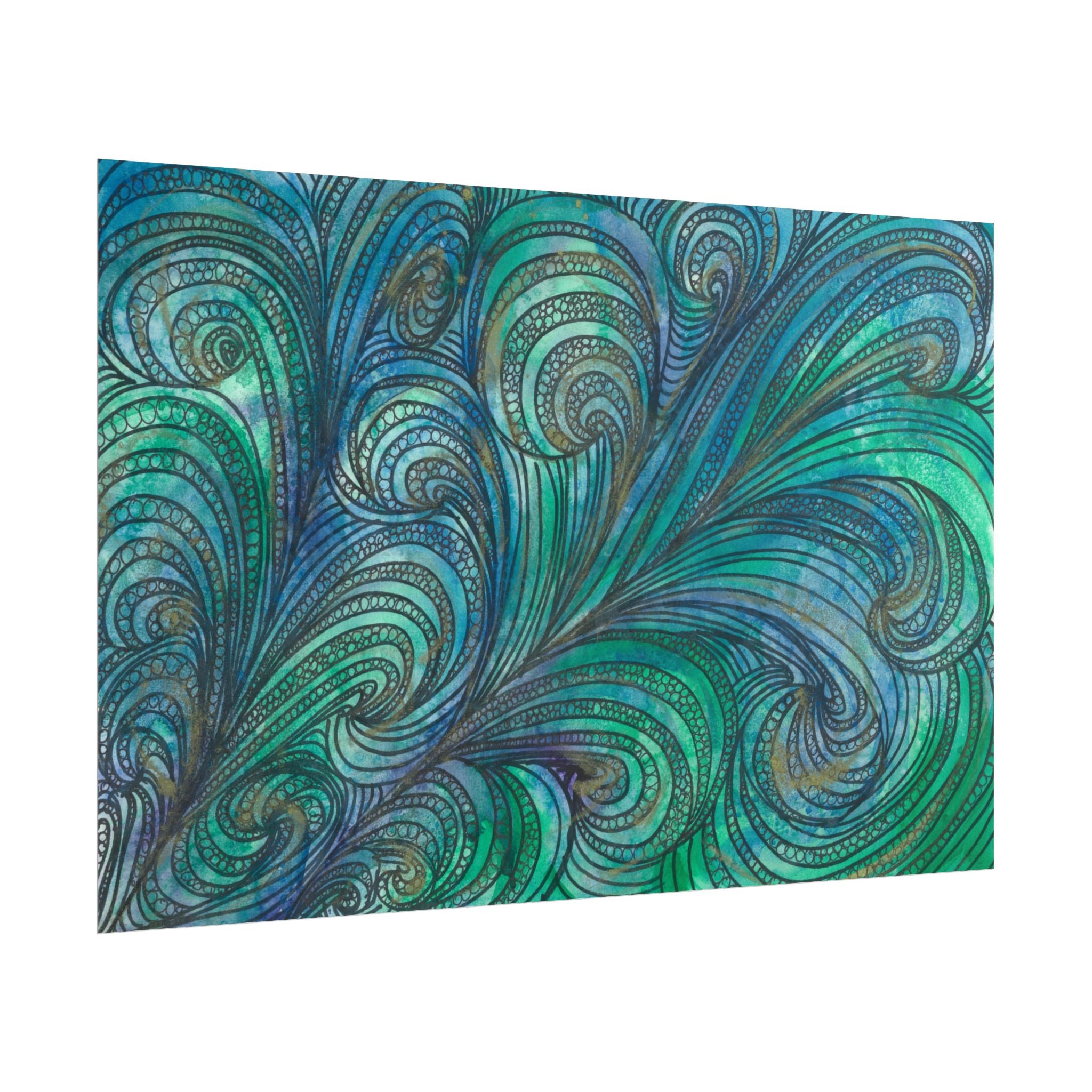 Large Colourful Wall Art, Posters & Prints, For Office, Bedroom or Living Room, or Special Gift #71 Call Of The Sea
