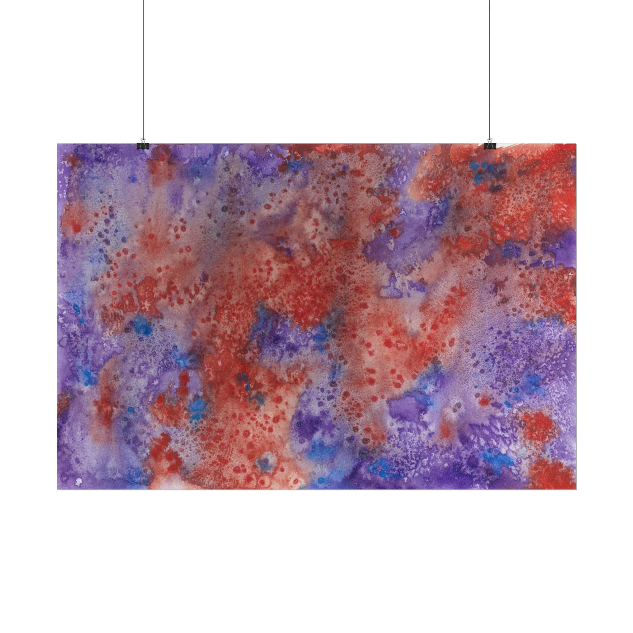 Large Colourful Wall Art, Posters & Prints, For Office, Bedroom or Living Room, or Special Gift #51 In The Beginning