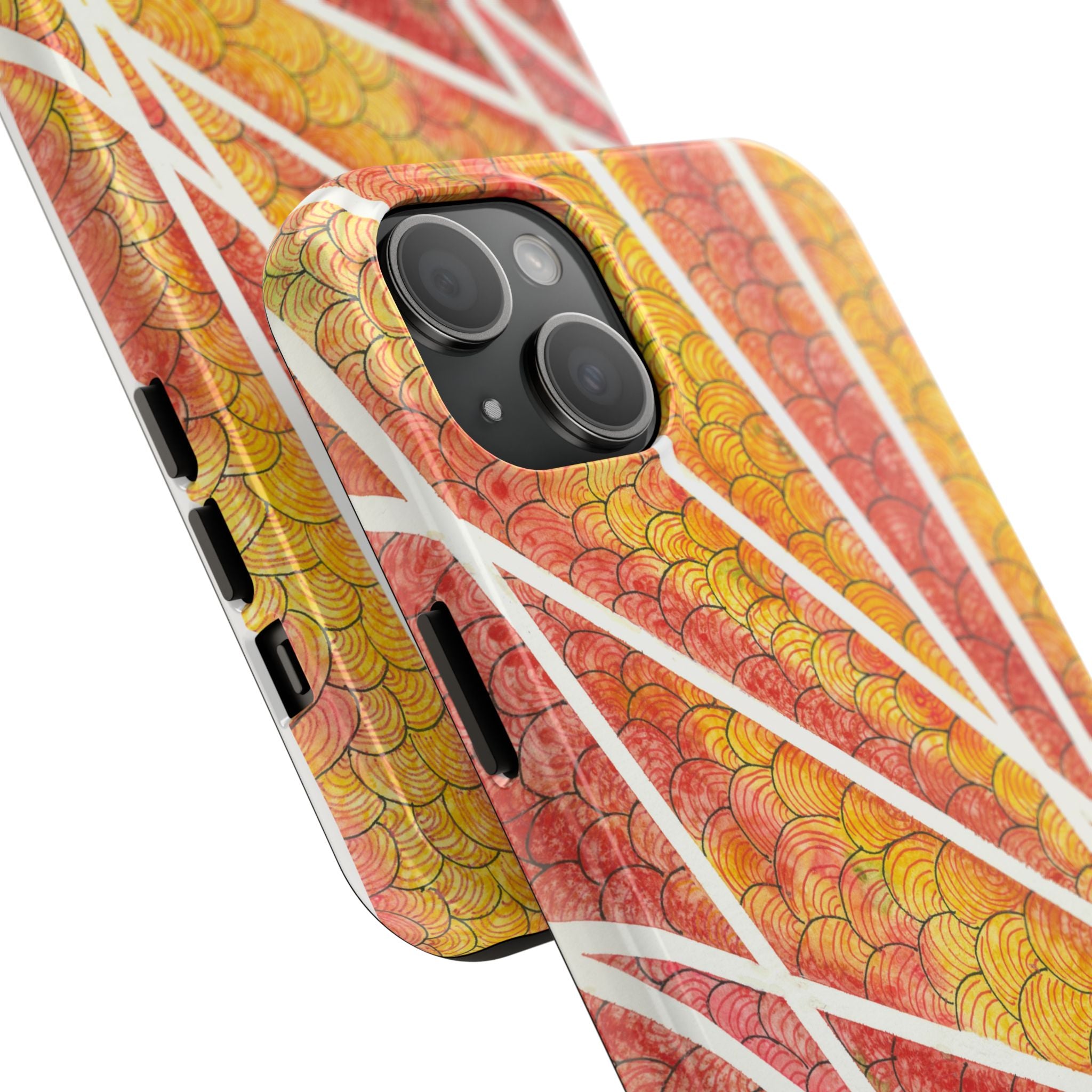 Tough Phone Case - All iPhones and Samsung Galaxys - Exciting Abstract Design #67 Max Mimosa