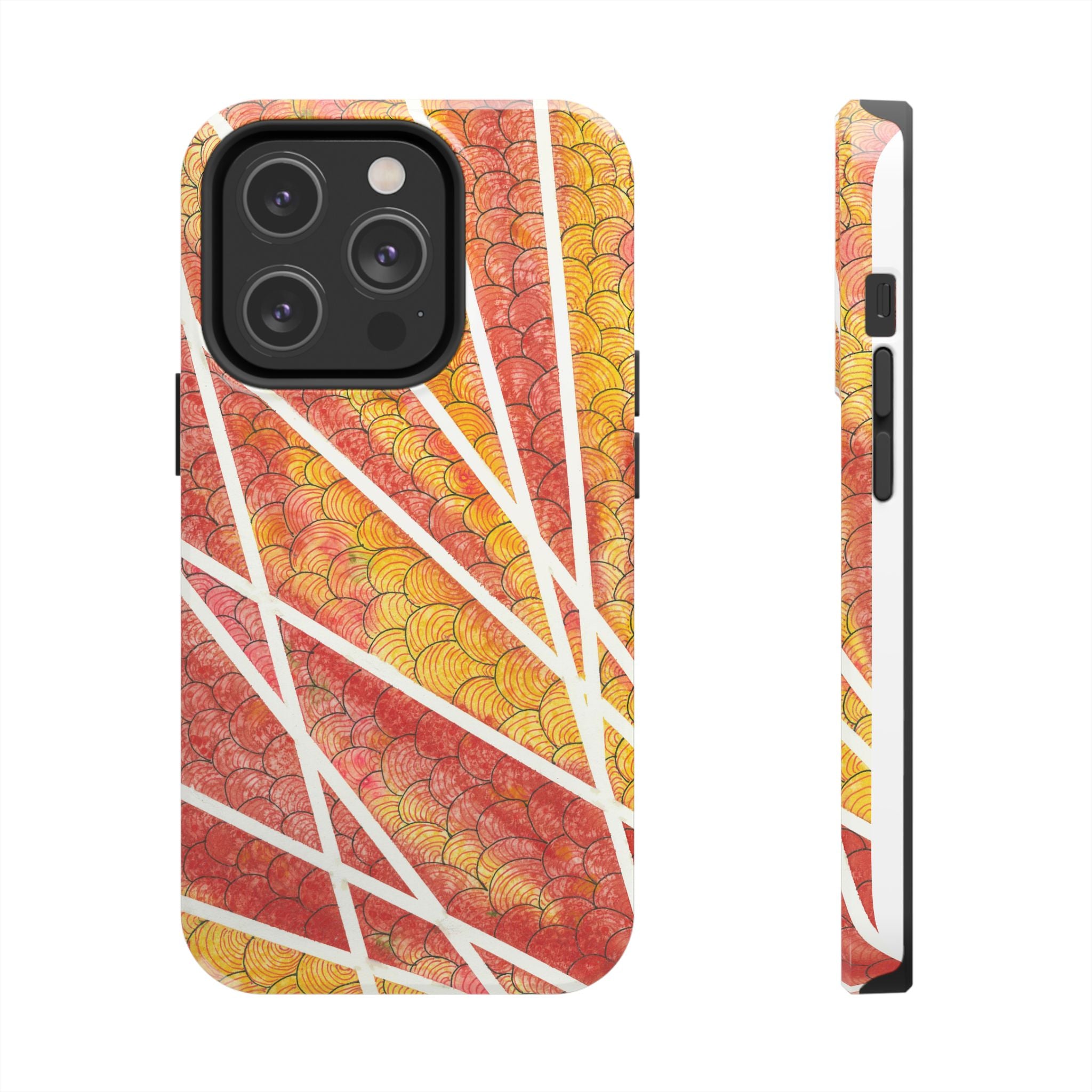 Tough Phone Case - All iPhones and Samsung Galaxys - Exciting Abstract Design #67 Max Mimosa