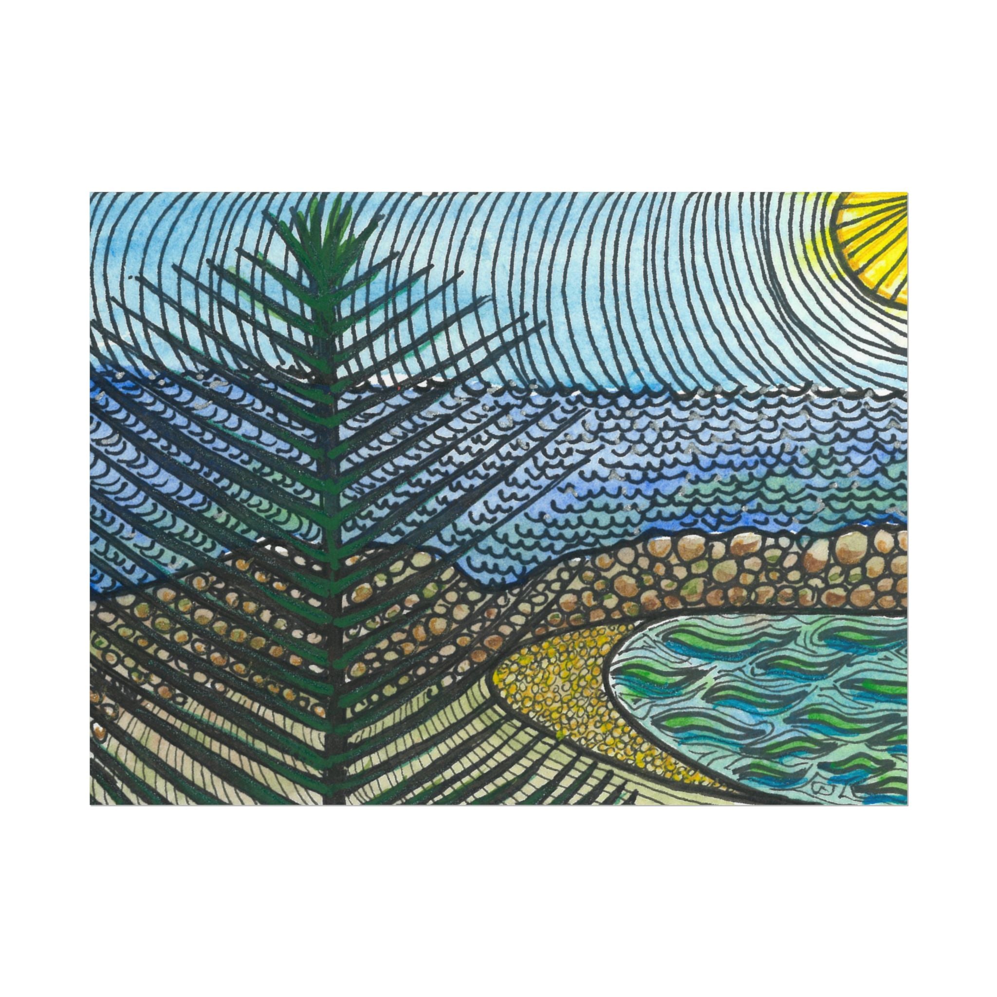 Large Colourful Wall Art, Posters & Prints, For Office, Bedroom or Living Room, or Special Gift #47 Cottesloe