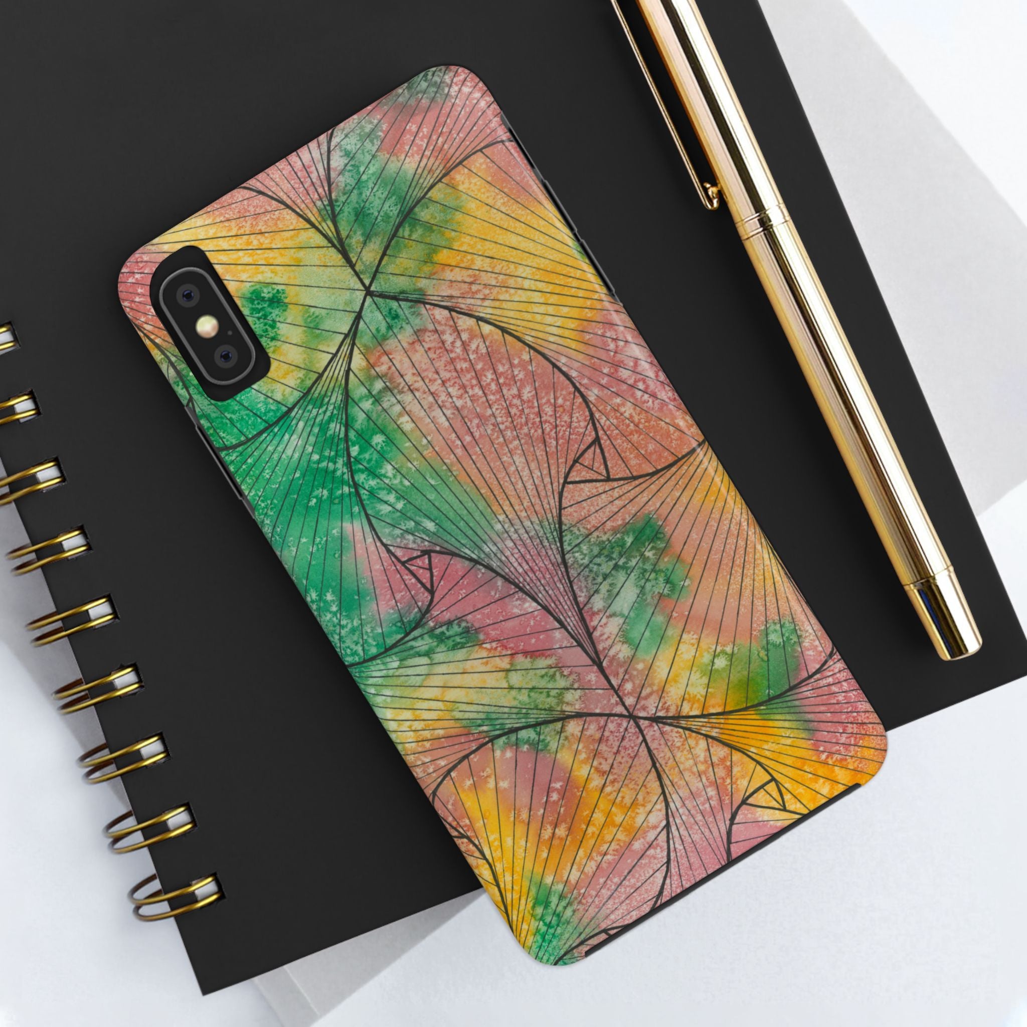 Tough Phone Case - All iPhones and Samsung Galaxys - Exciting Abstract Design #49 Health Well Being