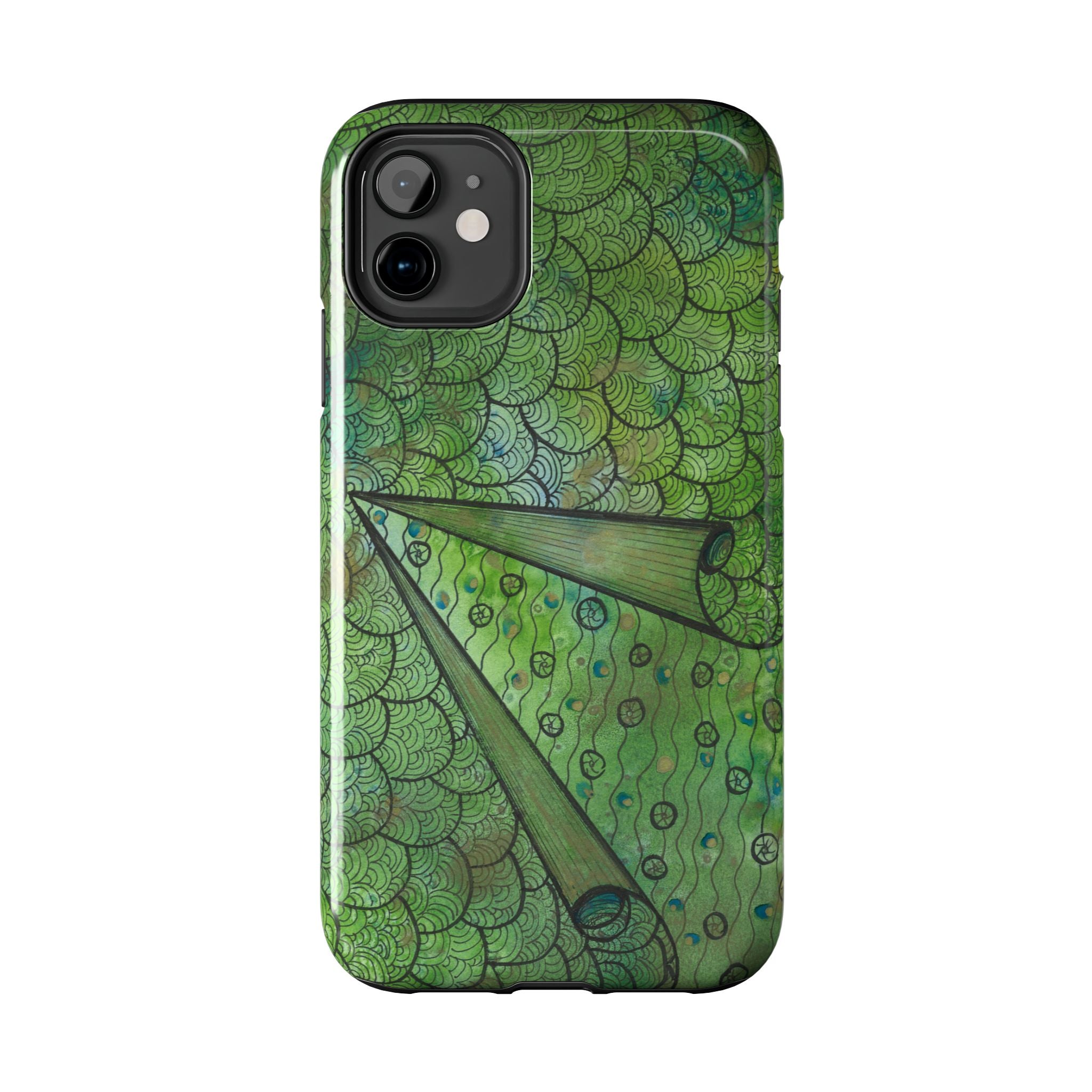 Tough Phone Case - All iPhones and Samsung Galaxys - Exciting Abstract Design #69 New Horizons