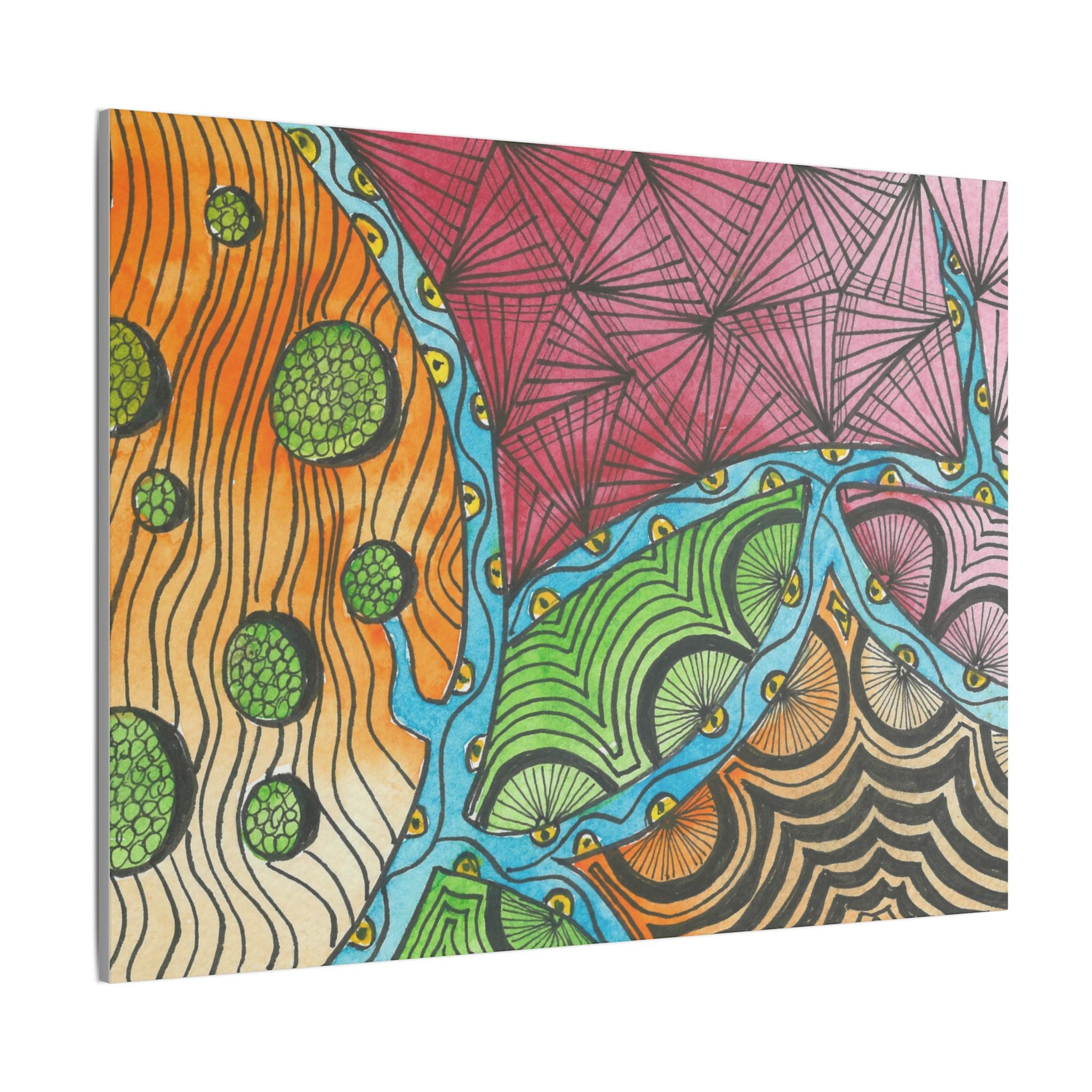 Large Colourful Wall Art, Canvas Prints, For Office, Bedroom or Living Room, or Special Gift #11 Today's The Day