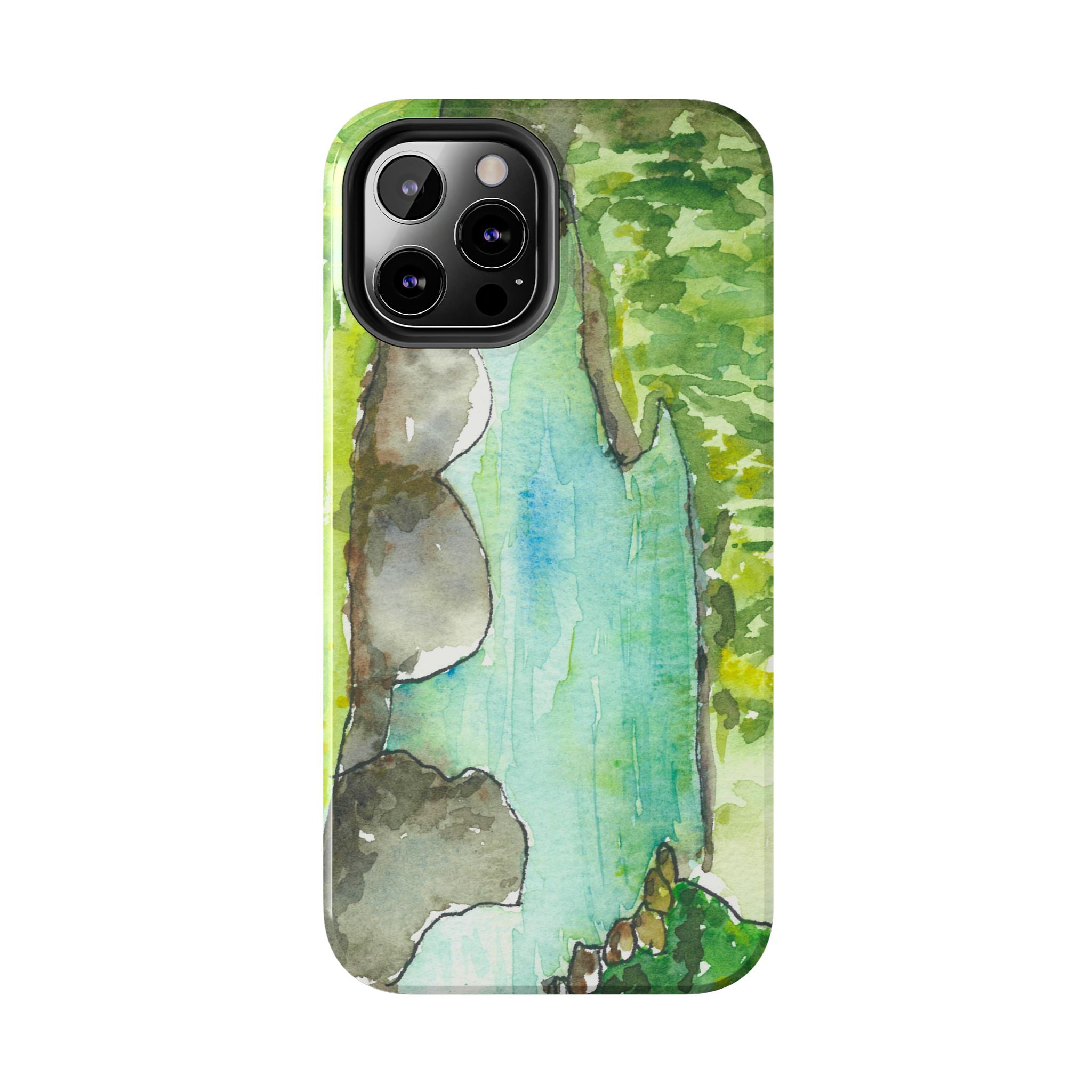 Tough Phone Case - All iPhones and Samsung Galaxys - Exciting Abstract Design #88 Tara River - Montenegro