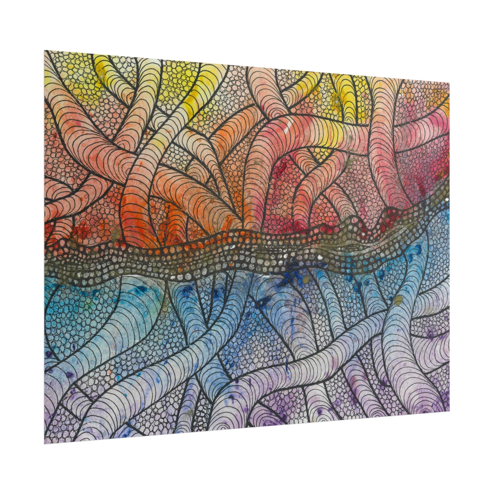 Large Colourful Wall Art, Posters & Prints, For Office, Bedroom or Living Room, or Special Gift #72 After The End