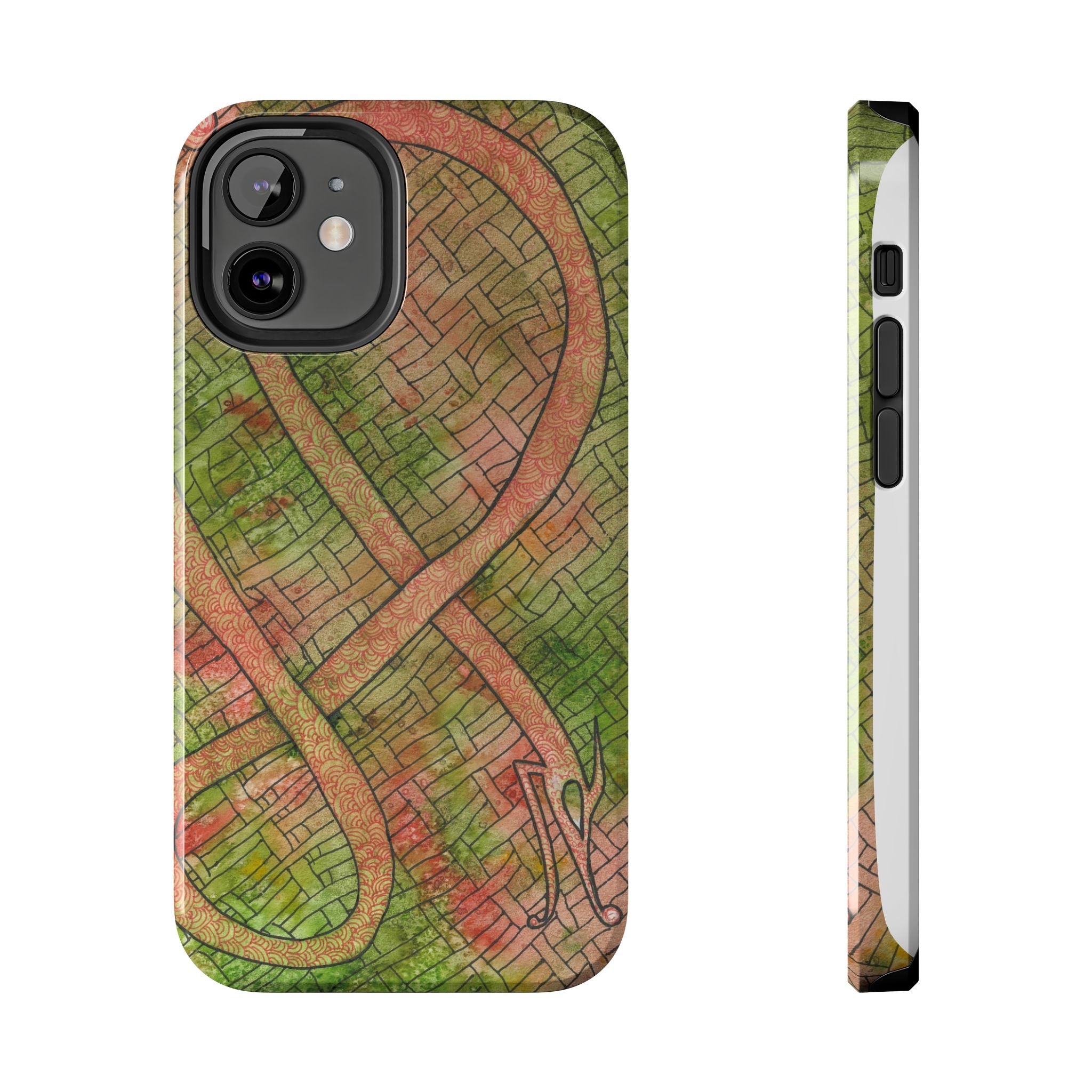Tough Phone Case - All iPhones and Samsung Galaxys - Exciting Abstract Design #57 Celtic Flavours
