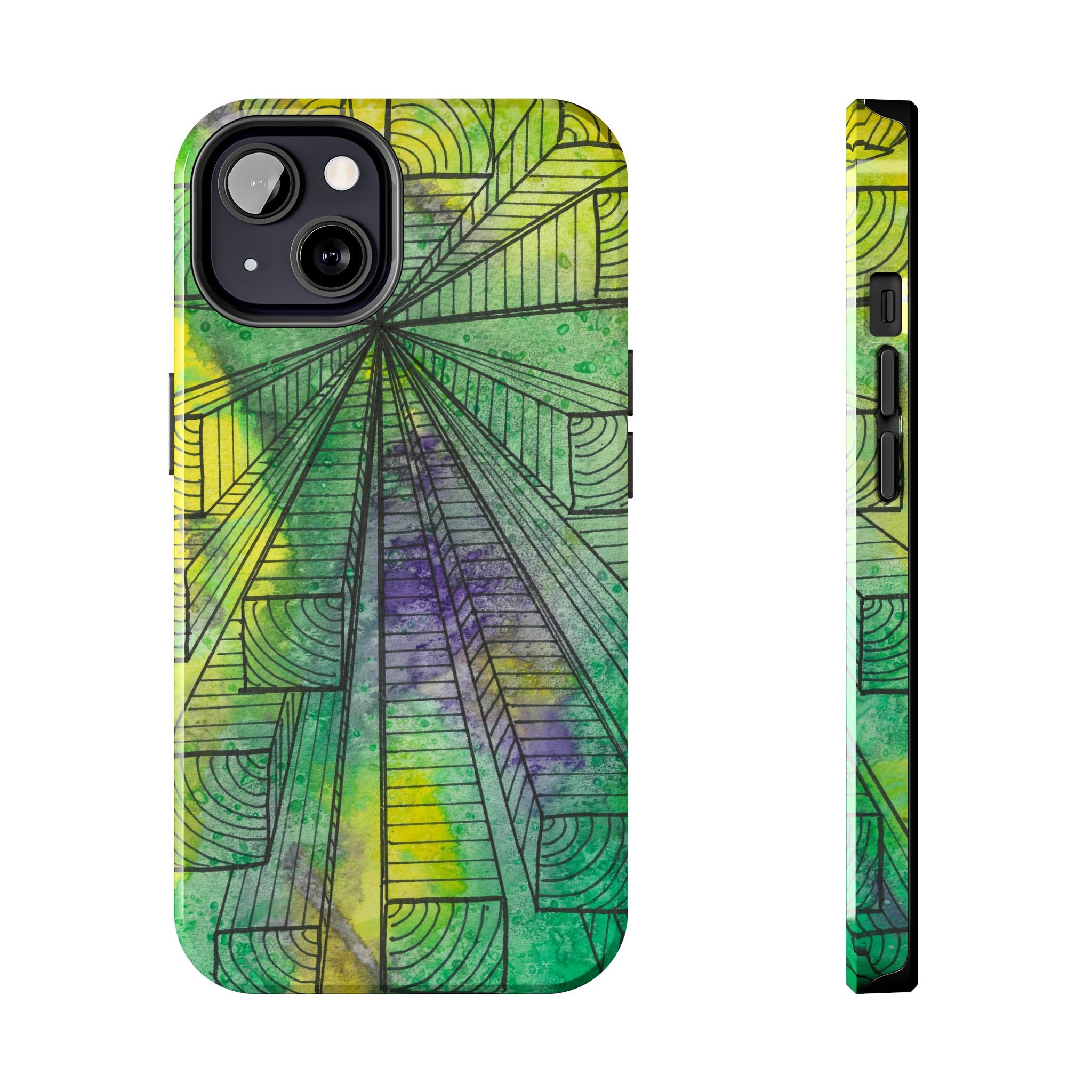 Tough Phone Case - All iPhones and Samsung Galaxys - Exciting Abstract Design #89 The Wayseers
