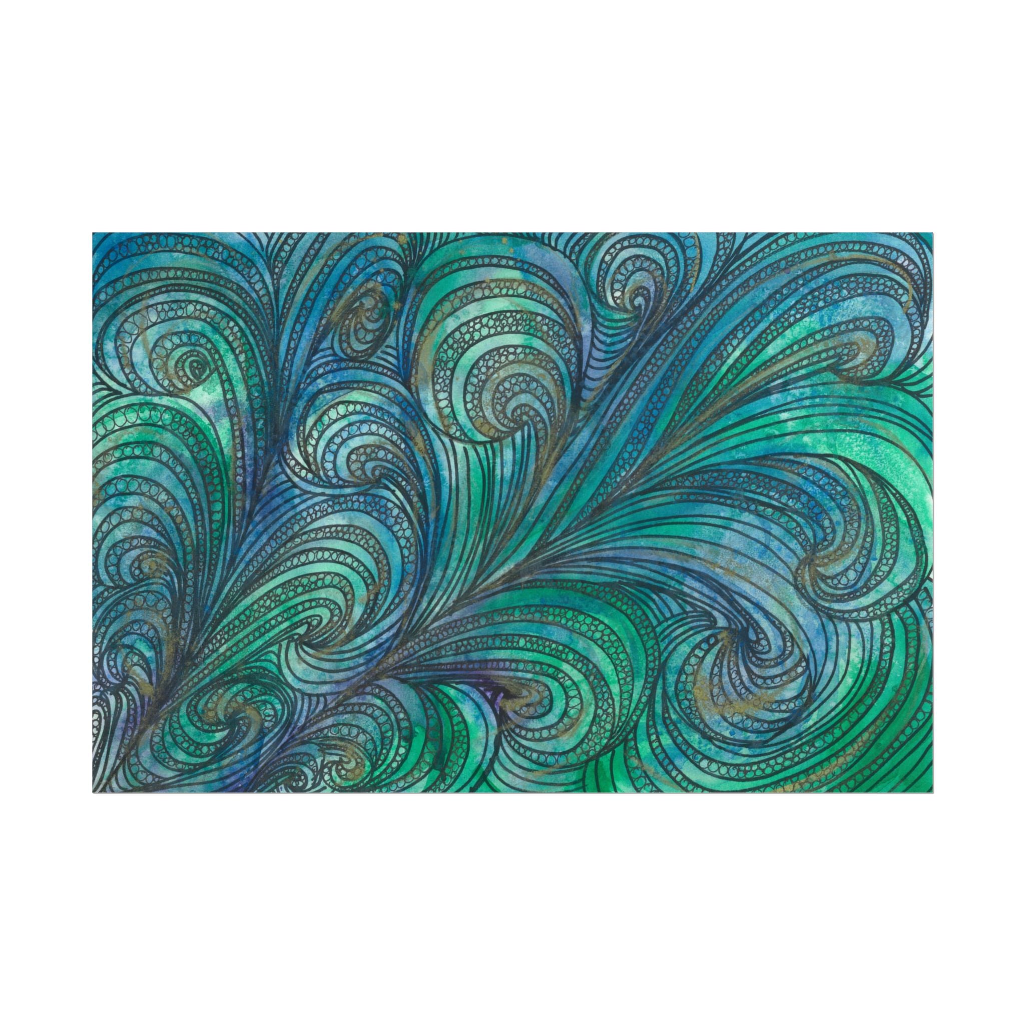 Large Colourful Wall Art, Posters & Prints, For Office, Bedroom or Living Room, or Special Gift #71 Call Of The Sea