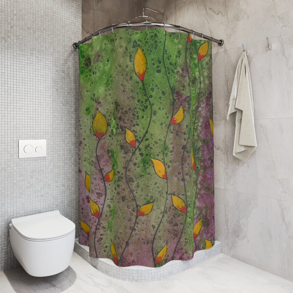 Beautiful Shower Curtains to Refresh Your Bathroom. Colourful Abstract Designs. Perfect For Your Bathroom or Special House-Warming Gift #98 HOPE