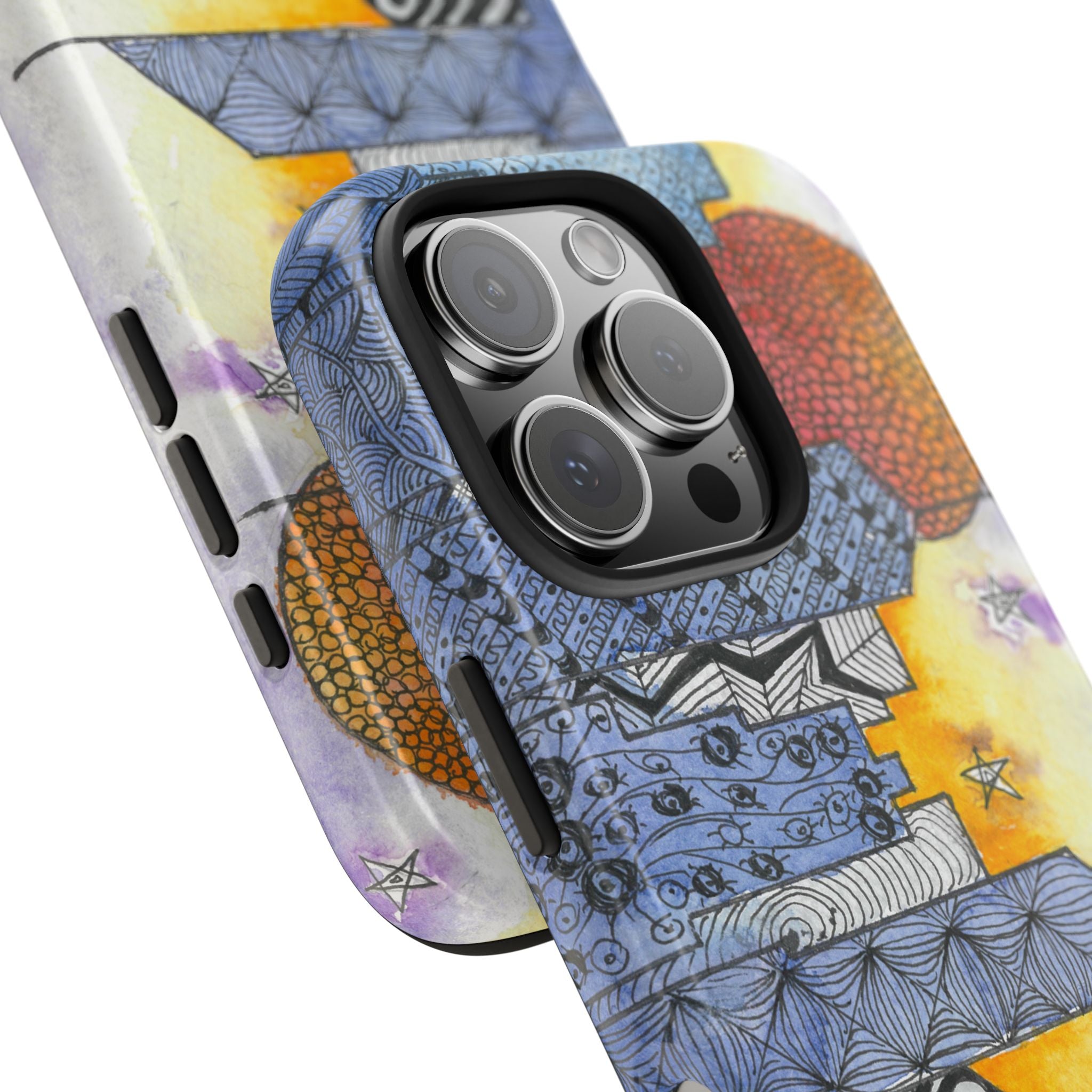 Tough Phone Case - All iPhones and Samsung Galaxys - Exciting Abstract Design #5 In The Shadows