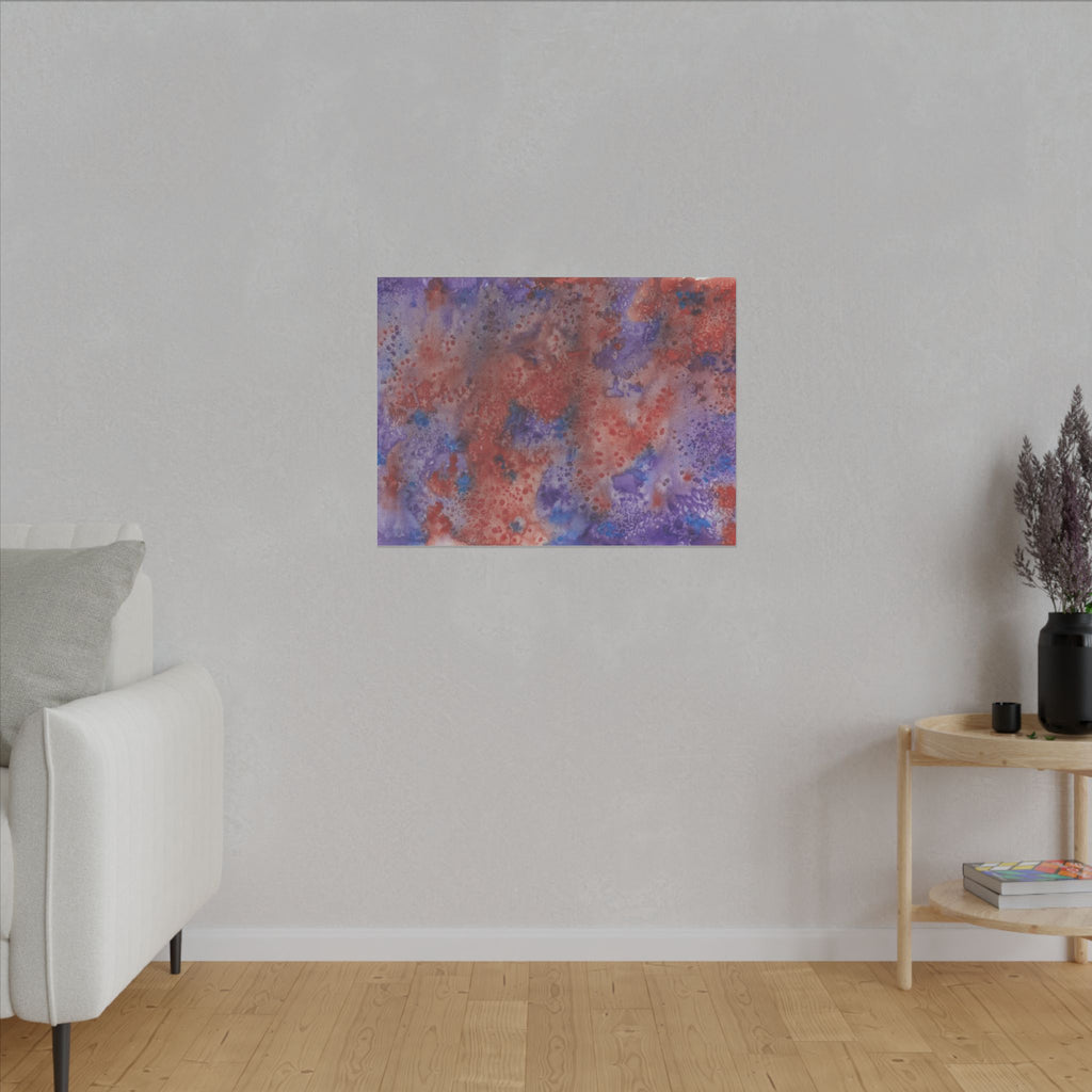 Large Colourful Wall Art, Canvas Prints, For Office, Bedroom or Living Room, or Special Gift #51 In The Beginning