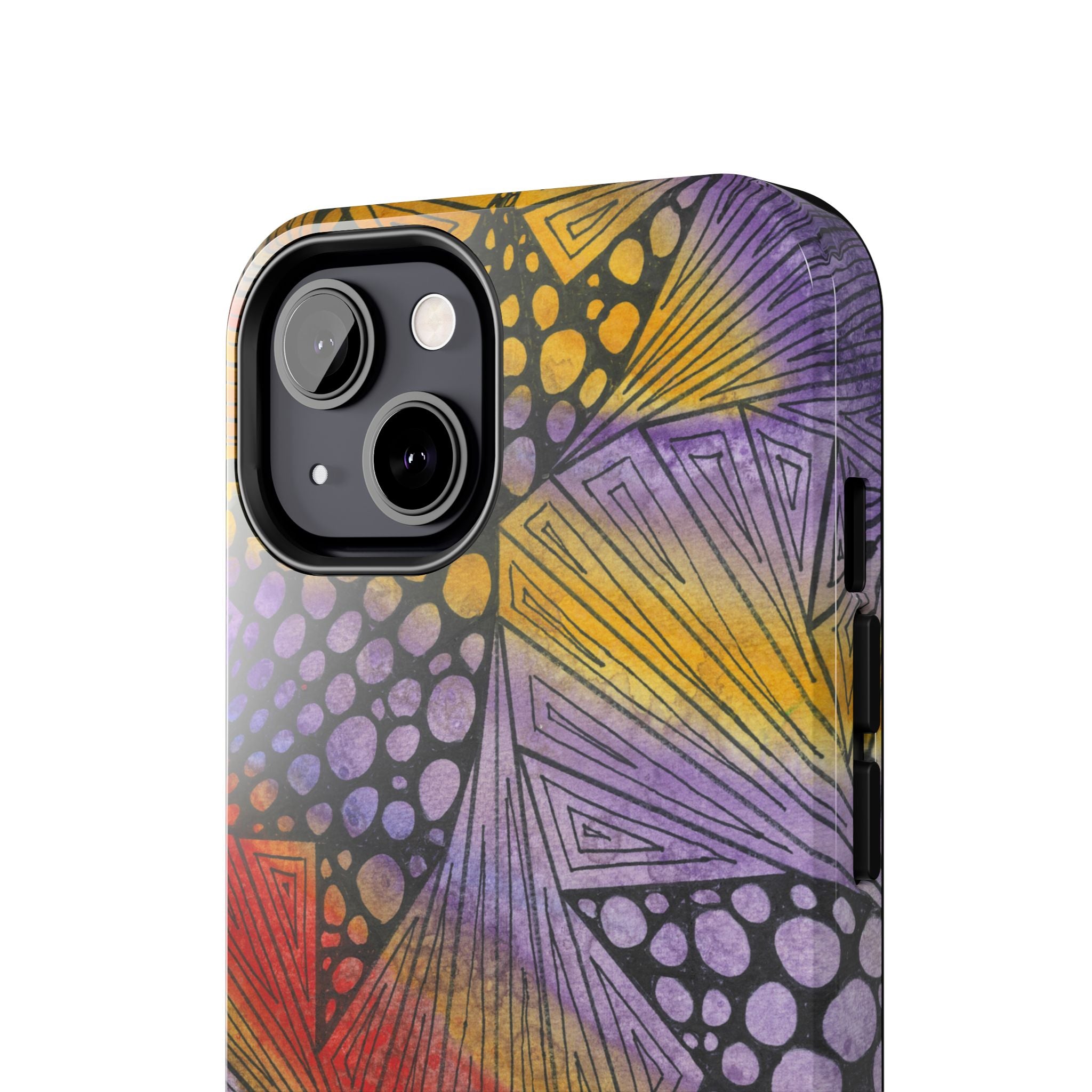 Tough Phone Case - All iPhones and Samsung Galaxys - Exciting Abstract Design #82 Fighting Delusions