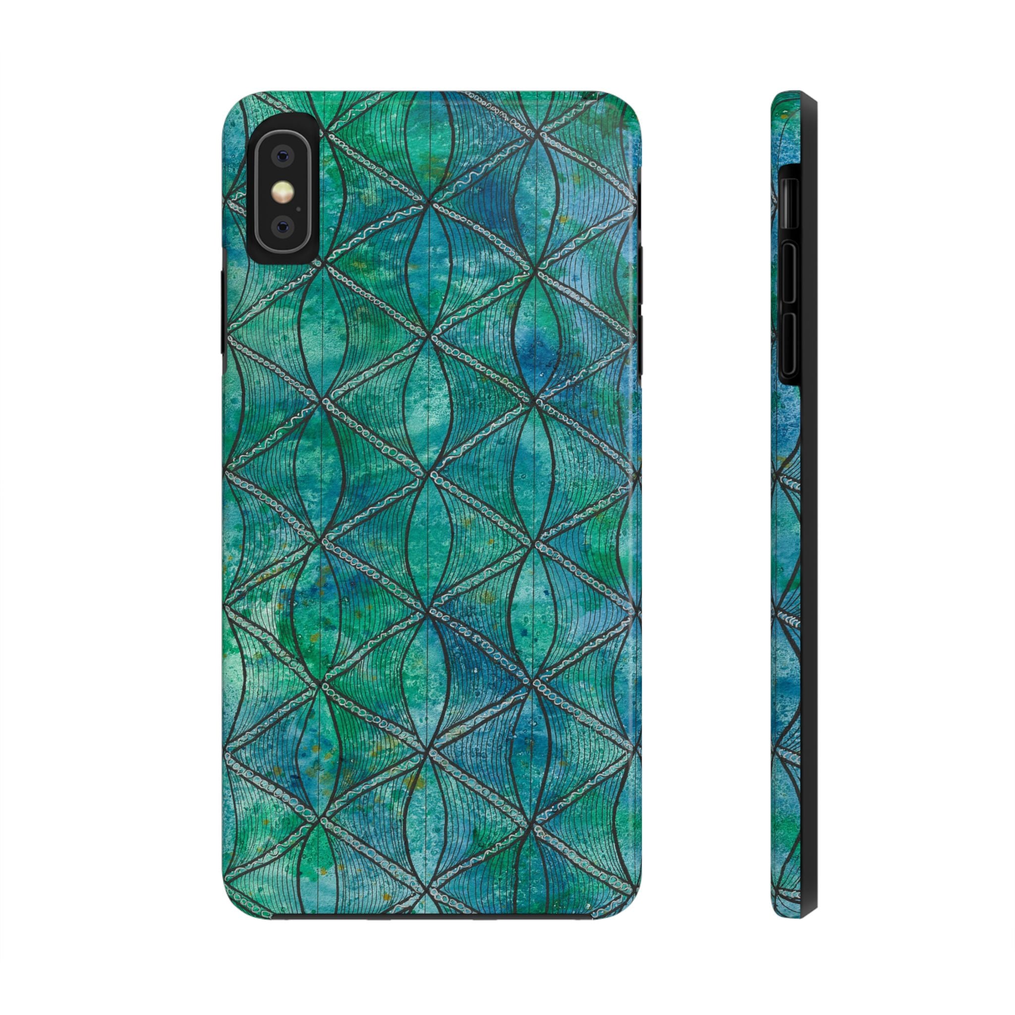 Tough Phone Case - All iPhones and Samsung Galaxys - Exciting Abstract Design #58 How's the Serenity