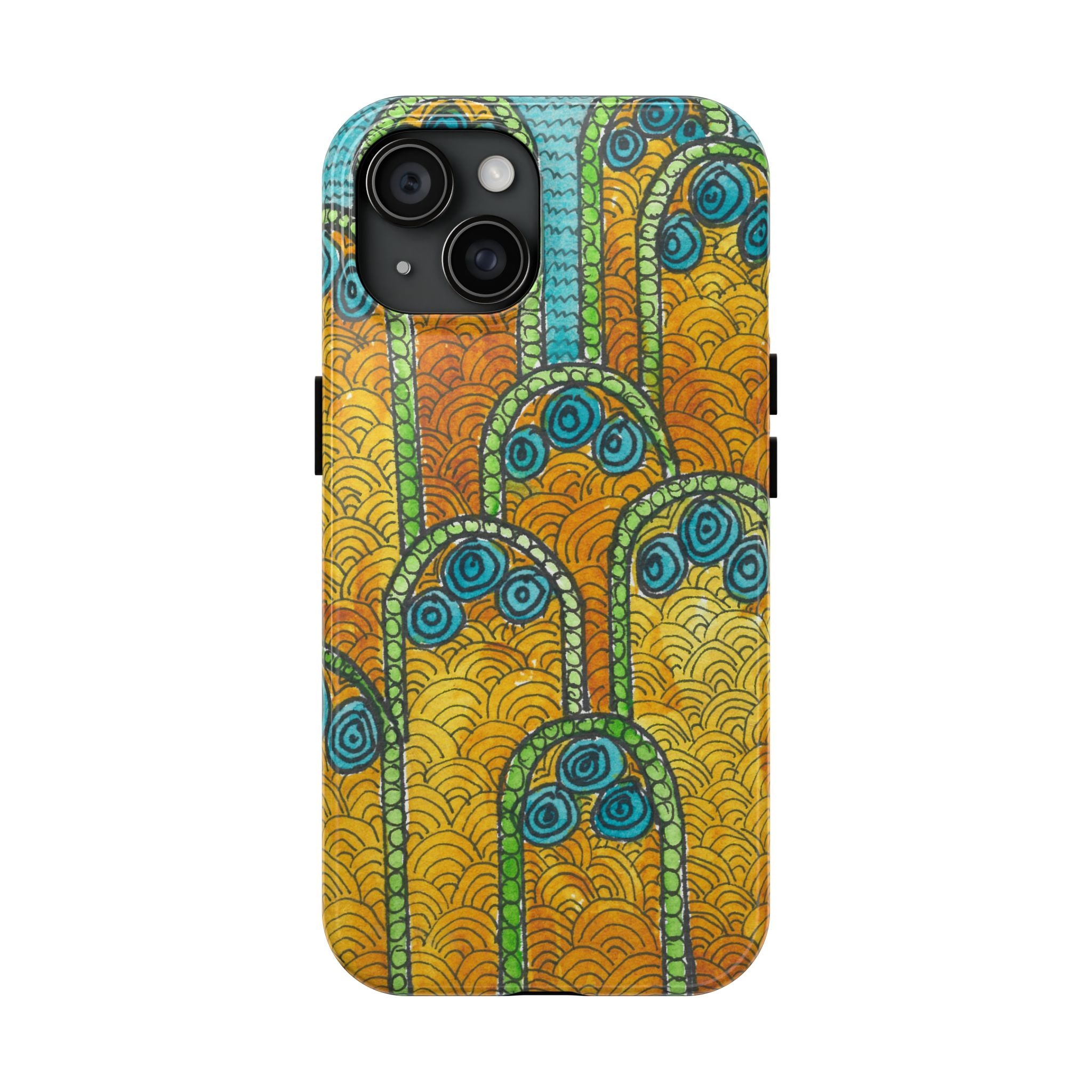 Tough Phone Case - All iPhones and Samsung Galaxys - Exciting Abstract Design #87 Belgrade Impressions - Serbia