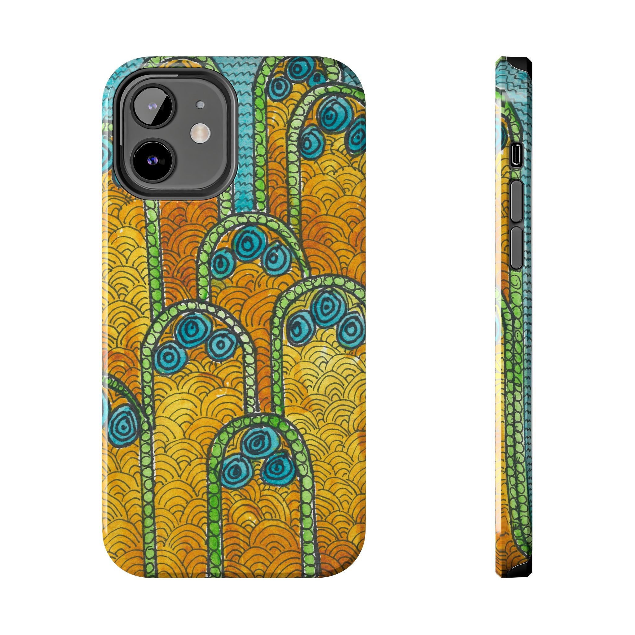 Tough Phone Case - All iPhones and Samsung Galaxys - Exciting Abstract Design #87 Belgrade Impressions - Serbia