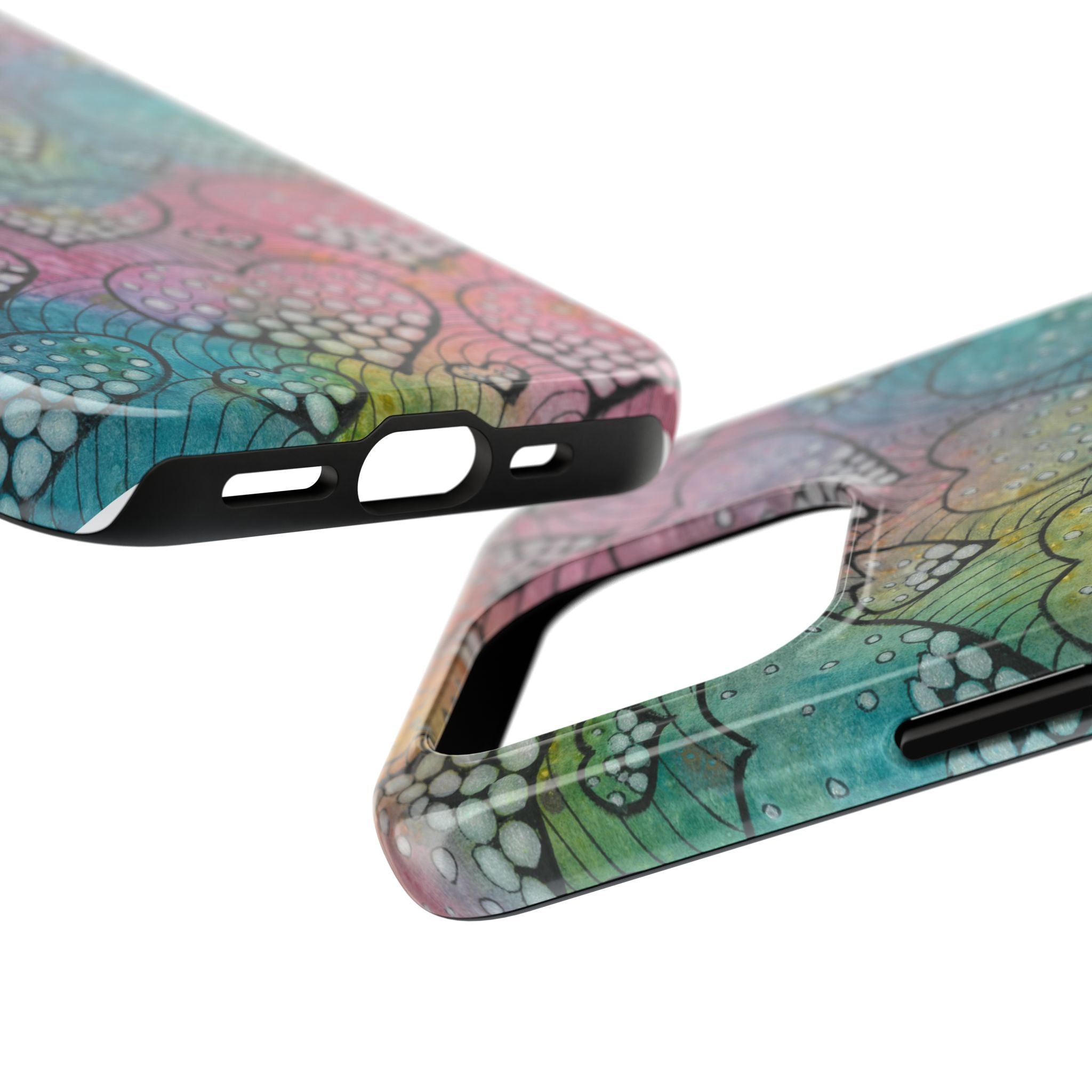 Tough Phone Case - All iPhones and Samsung Galaxys - Exciting Abstract Design #97 What's Love Got To Do With It