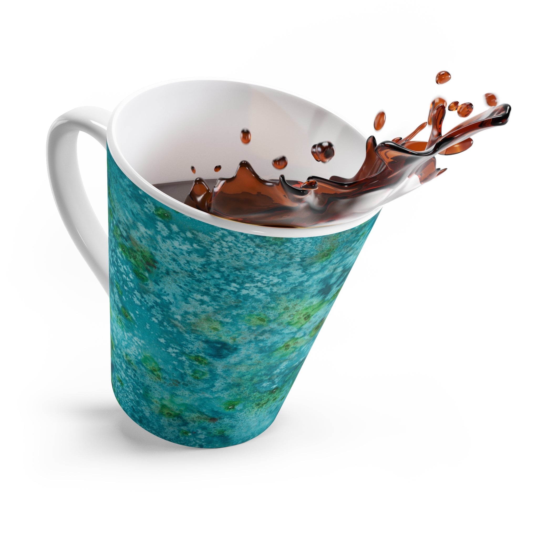 Coffee Mugs and Cups. Colourful Abstract Designs. Perfect for Home, Office or Special Gift #83 Who Am I Today