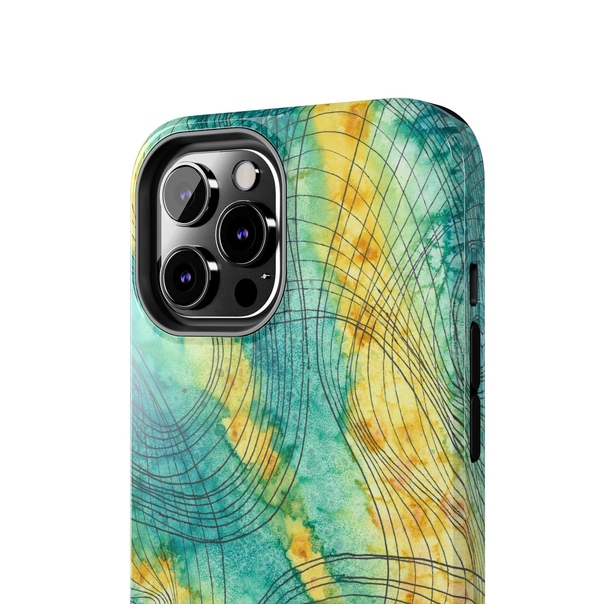 Tough Phone Case - All iPhones and Samsung Galaxys - Exciting Abstract Design #81 The Only Way Is Up