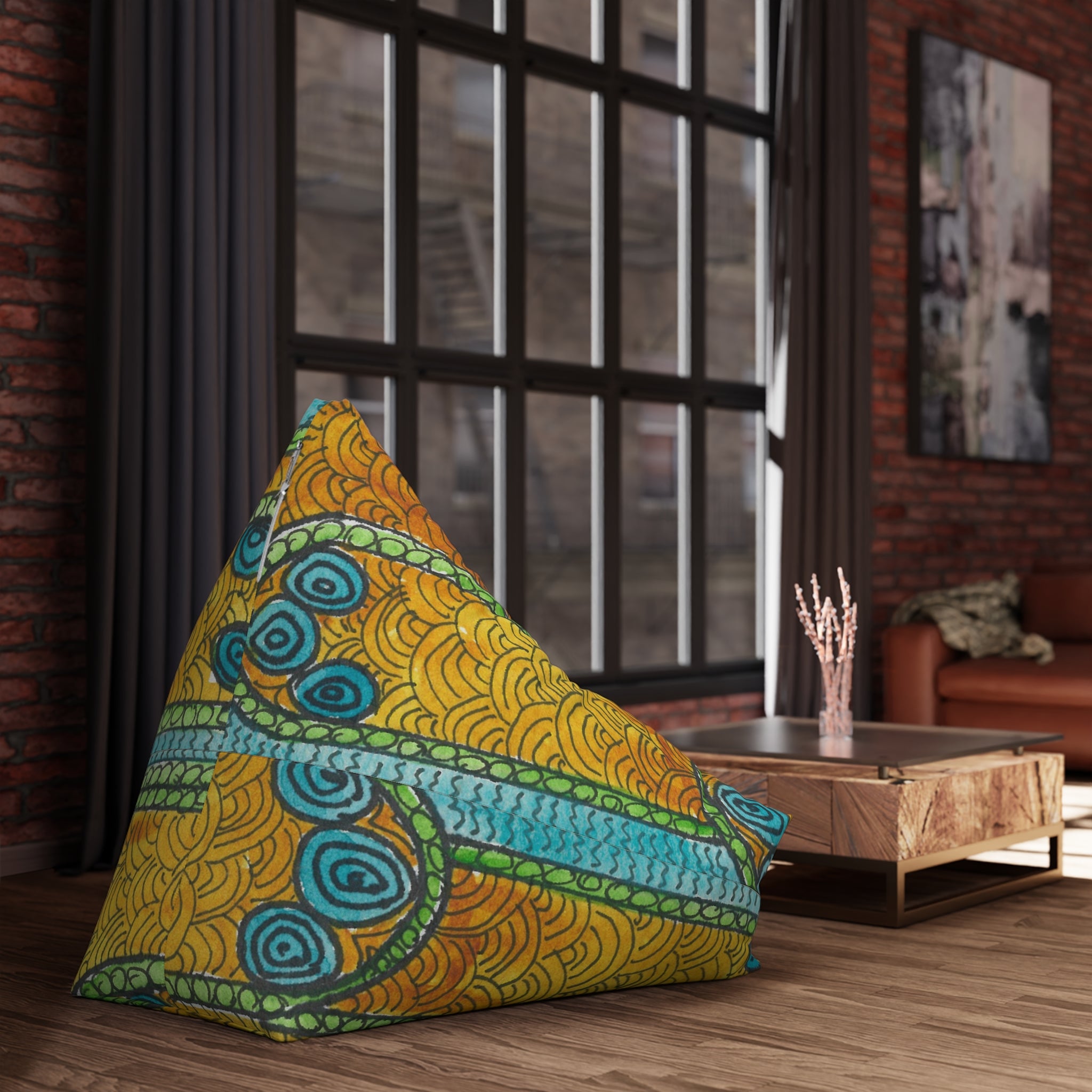 Bean Bag Chair Covers For Indoor & Outdoor - 2 Sizes - Exciting Abstract Design #87 Belgrade Impressions - Serbia