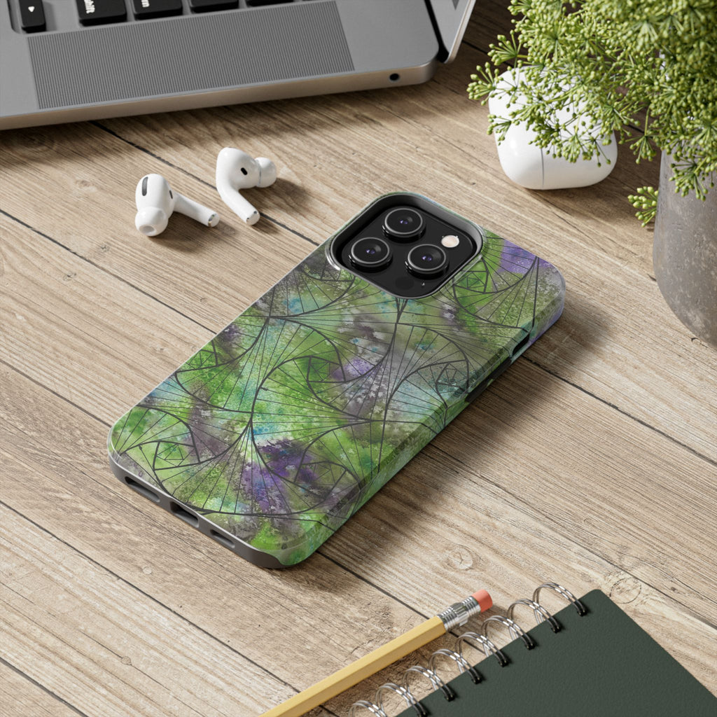 Tough Phone Case - All iPhones and Samsung Galaxys - Exciting Abstract Design #55 Of Course I'm Sure!