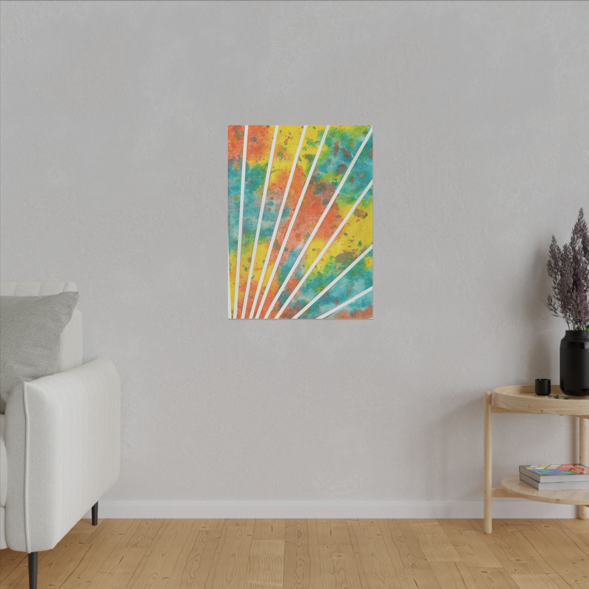 Large Colourful Wall Art, Canvas Prints, For Office, Bedroom or Living Room, or Special Gift #101 Your Energy Radiates