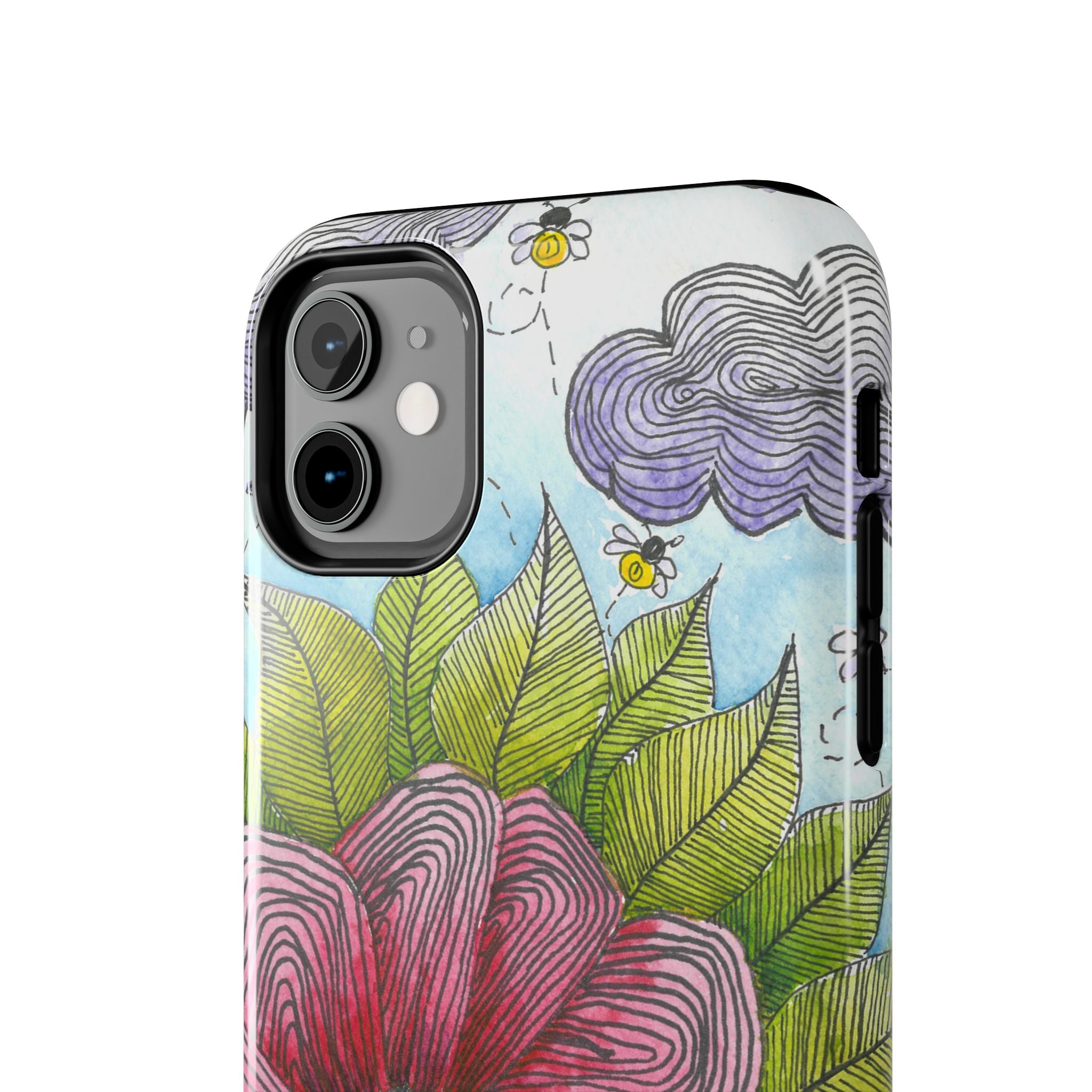 Tough Phone Case - All iPhones and Samsung Galaxys - Exciting Abstract Design  #4 Bloom'n