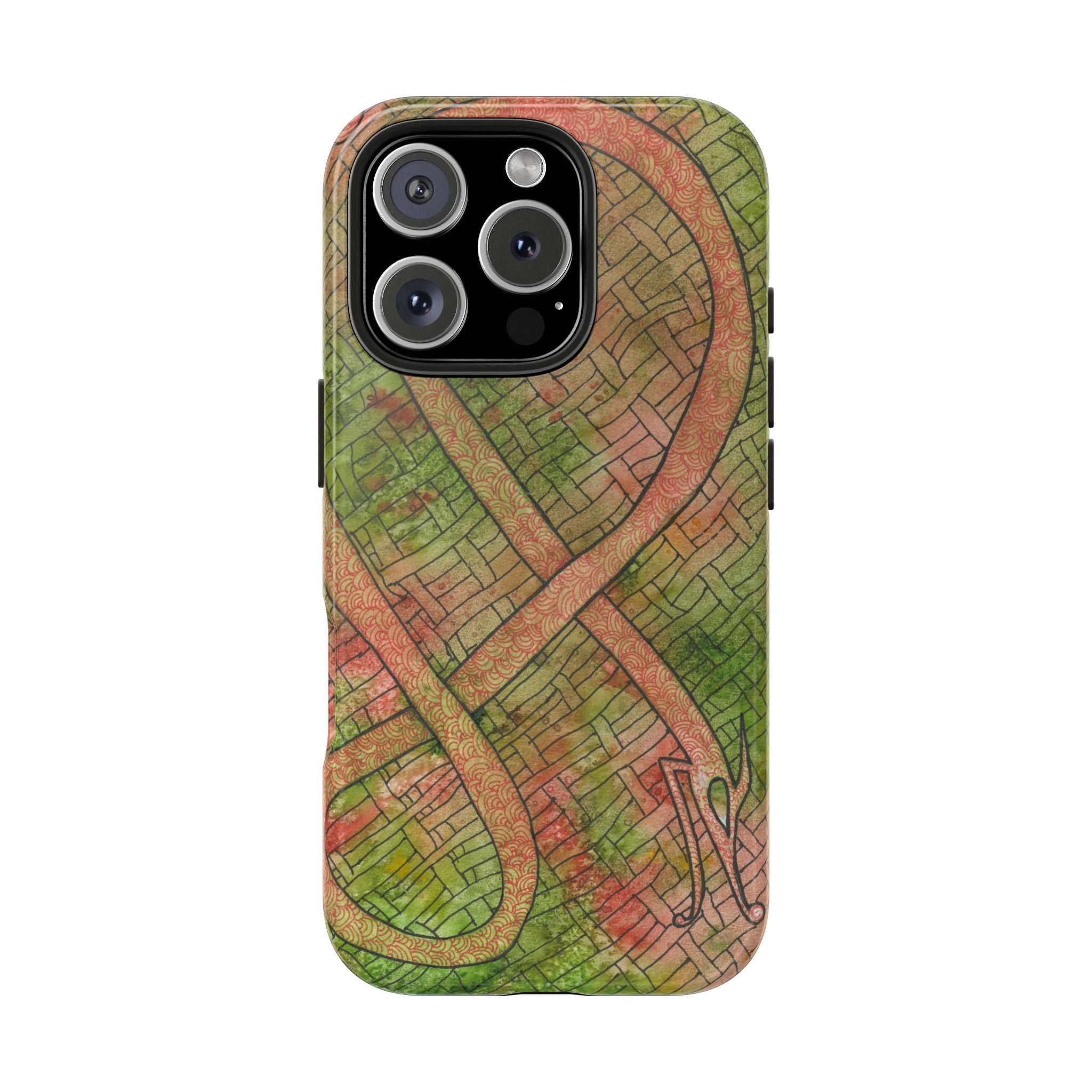 Tough Phone Case - All iPhones and Samsung Galaxys - Exciting Abstract Design #57 Celtic Flavours