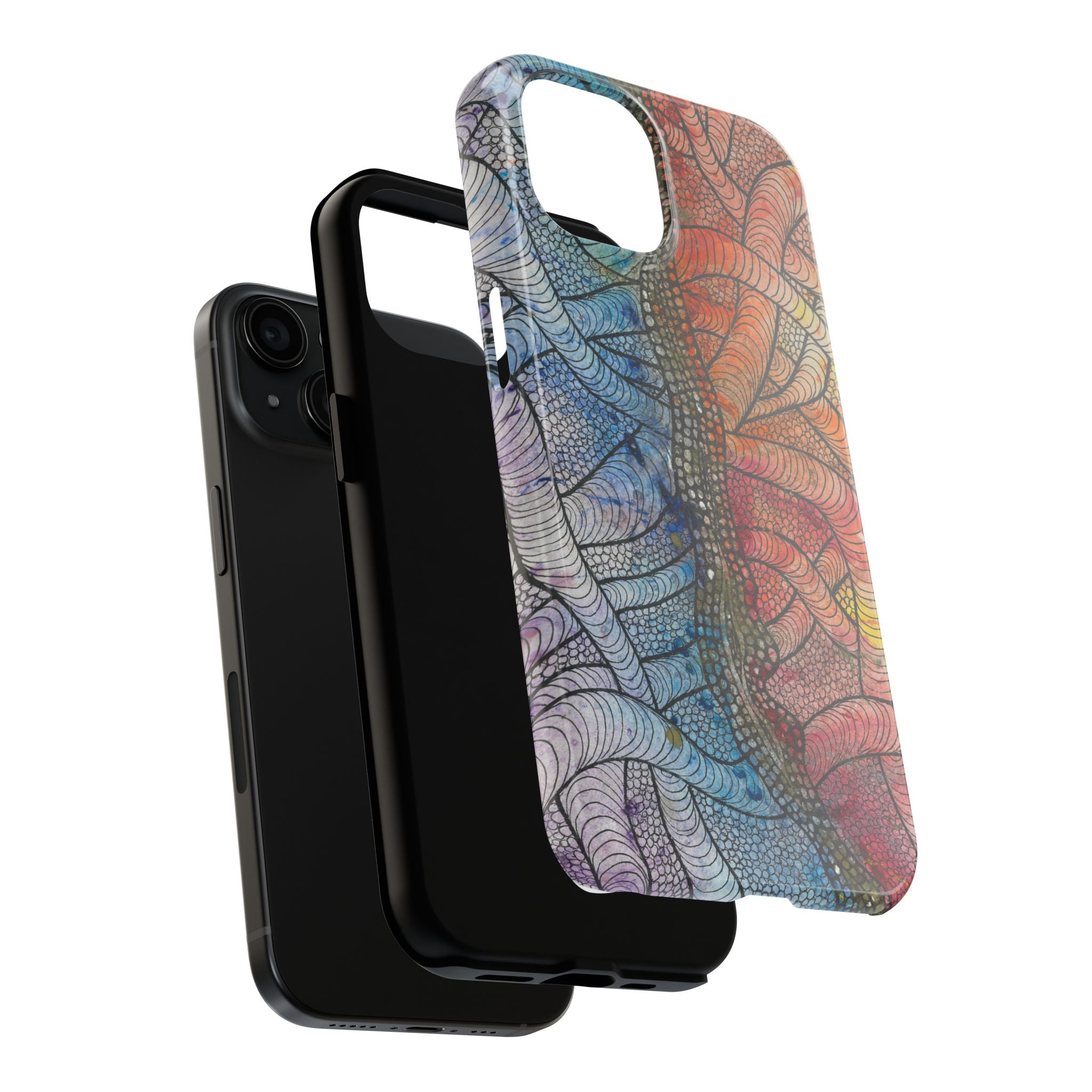 Tough Phone Case - All iPhones and Samsung Galaxys - Exciting Abstract Design #72 After The End
