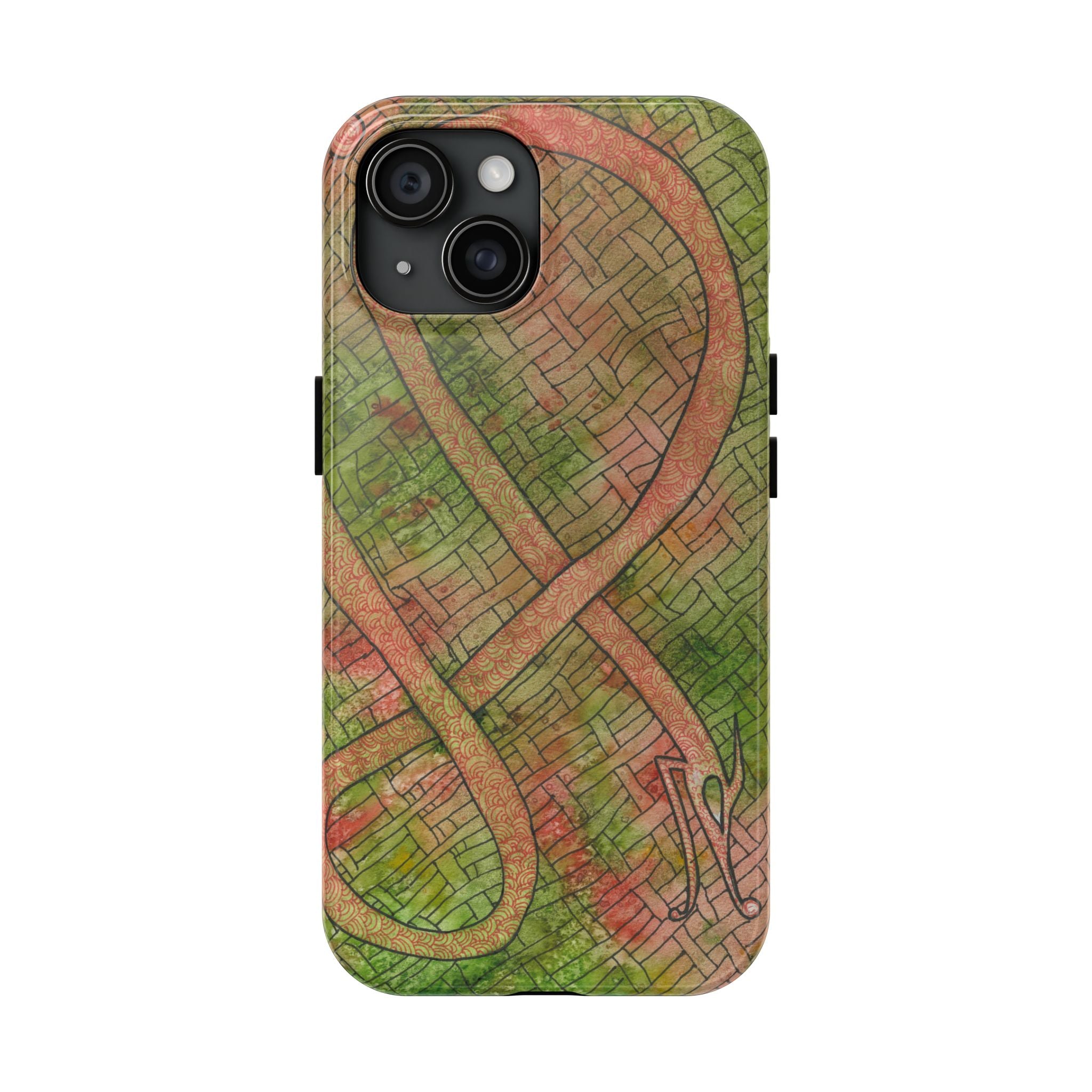 Tough Phone Case - All iPhones and Samsung Galaxys - Exciting Abstract Design #57 Celtic Flavours