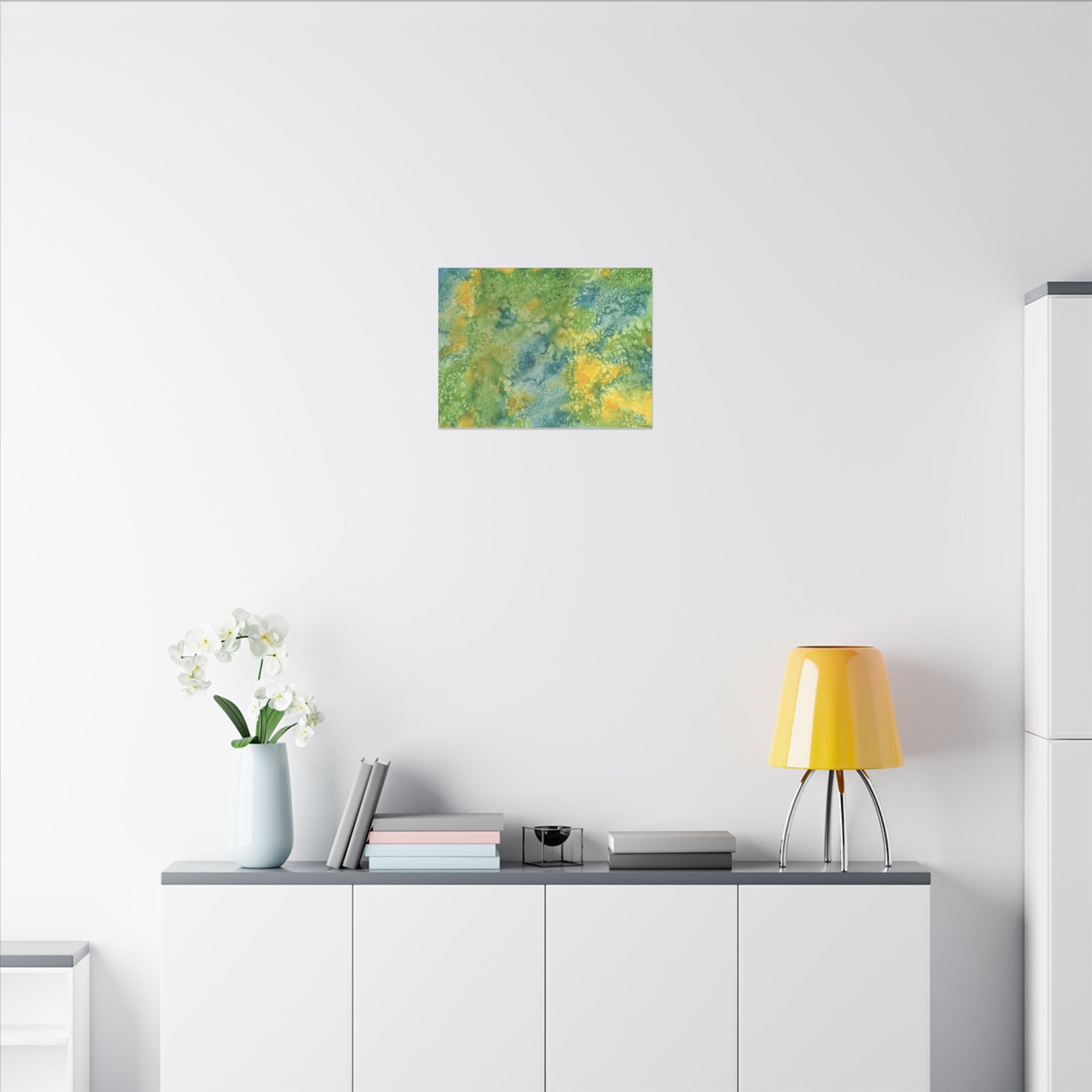 Large Colourful Wall Art, Canvas Prints, For Office, Bedroom or Living Room, or Special Gift #52 View From Above