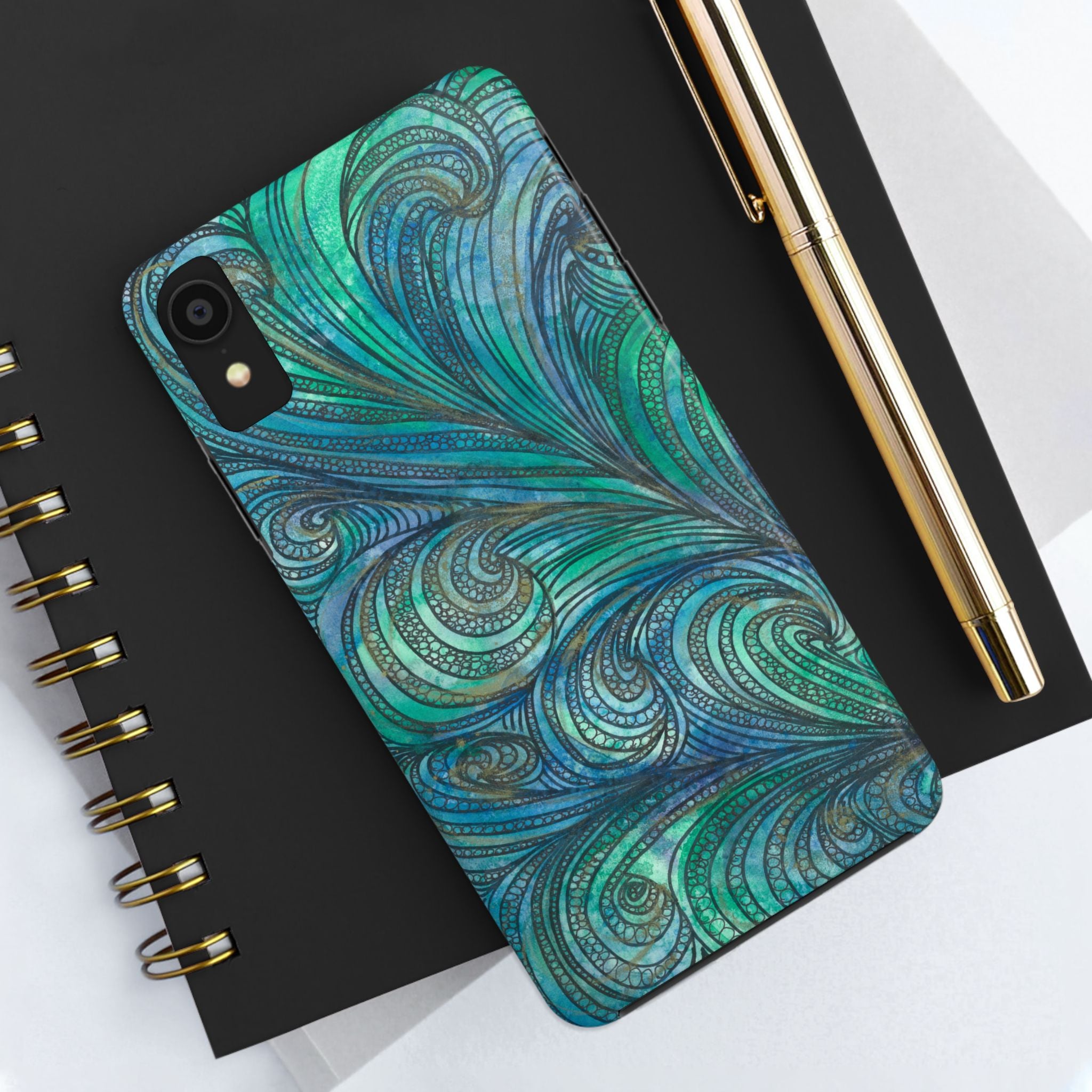 Tough Phone Case - All iPhones and Samsung Galaxys - Exciting Abstract Design #71 Call Of The Sea