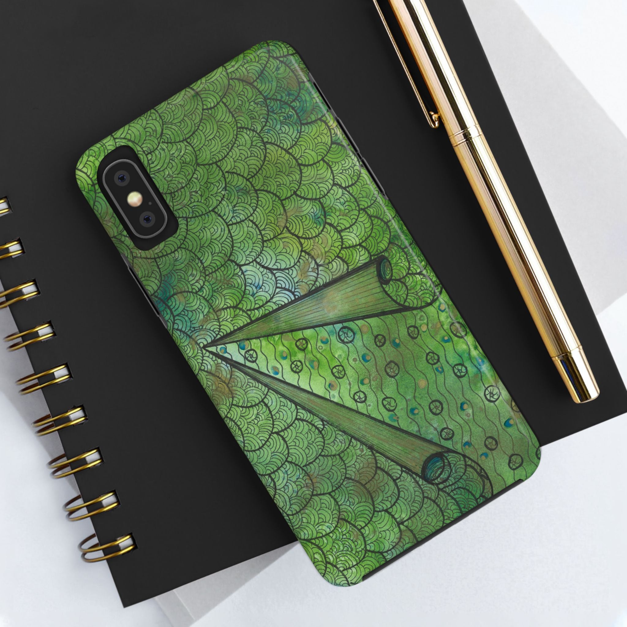 Tough Phone Case - All iPhones and Samsung Galaxys - Exciting Abstract Design #69 New Horizons