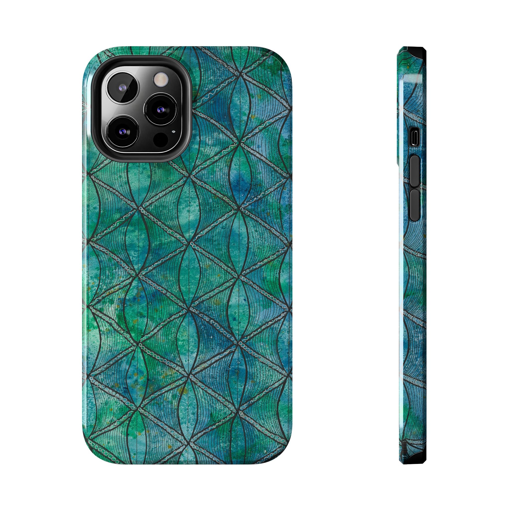 Tough Phone Case - All iPhones and Samsung Galaxys - Exciting Abstract Design #58 How's the Serenity