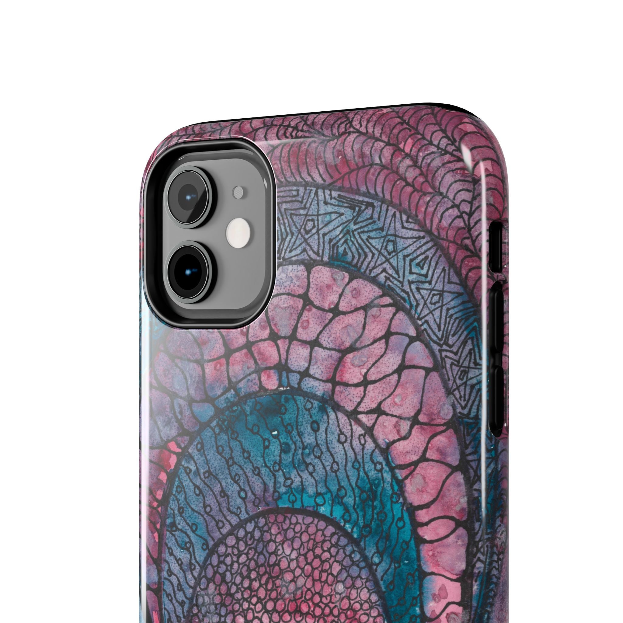 Tough Phone Case - All iPhones and Samsung Galaxys - Exciting Abstract Design #92 The Goddess Lives