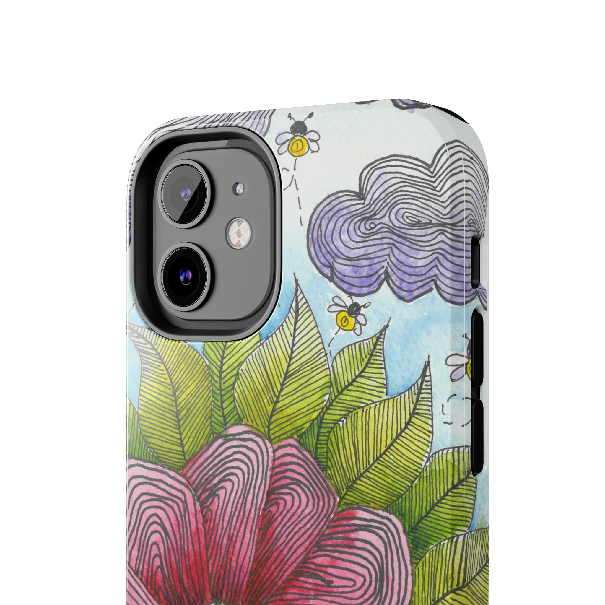 Tough Phone Case - All iPhones and Samsung Galaxys - Exciting Abstract Design  #4 Bloom'n