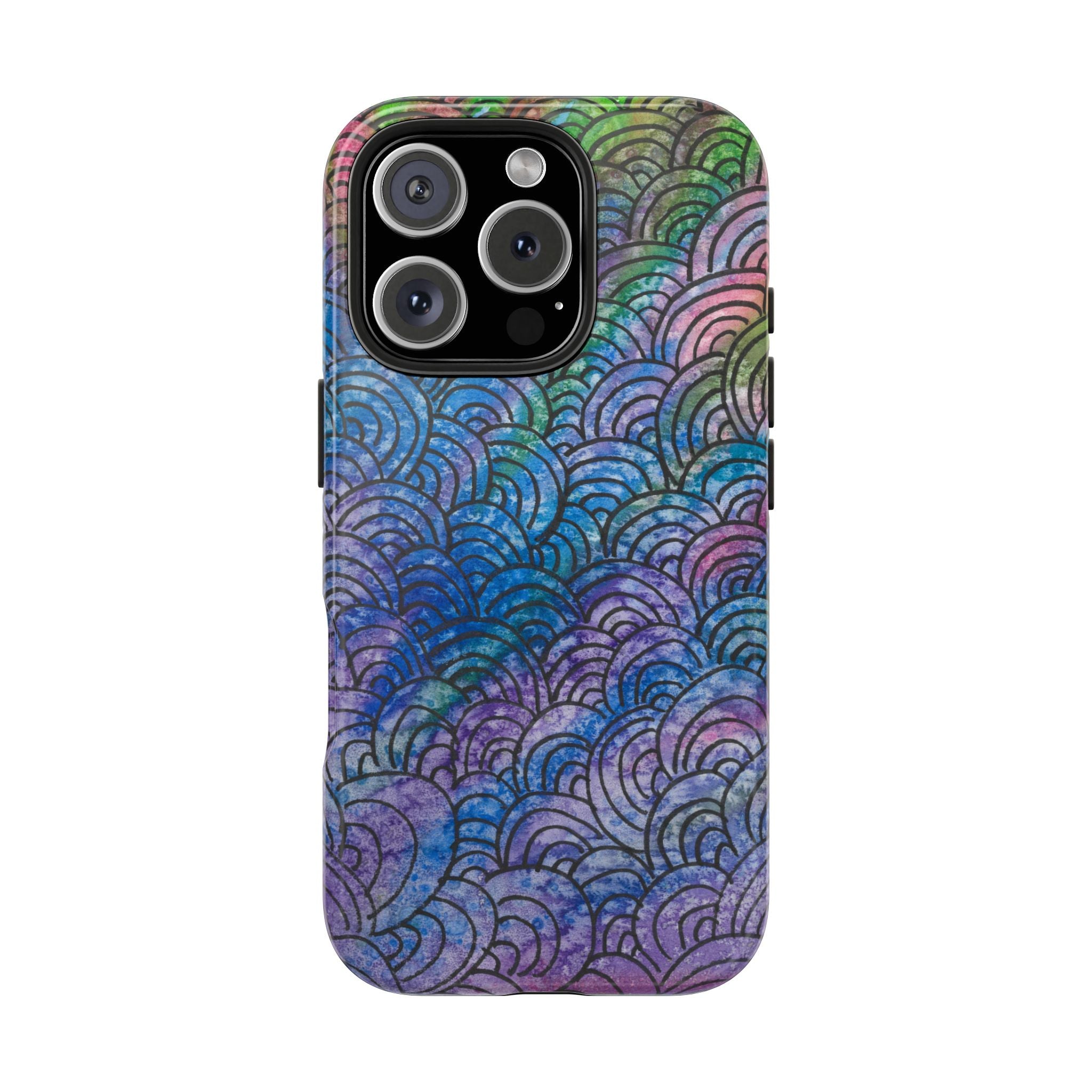 Tough Phone Case - All iPhones and Samsung Galaxys - Exciting Abstract Design #84 Ah! The Past