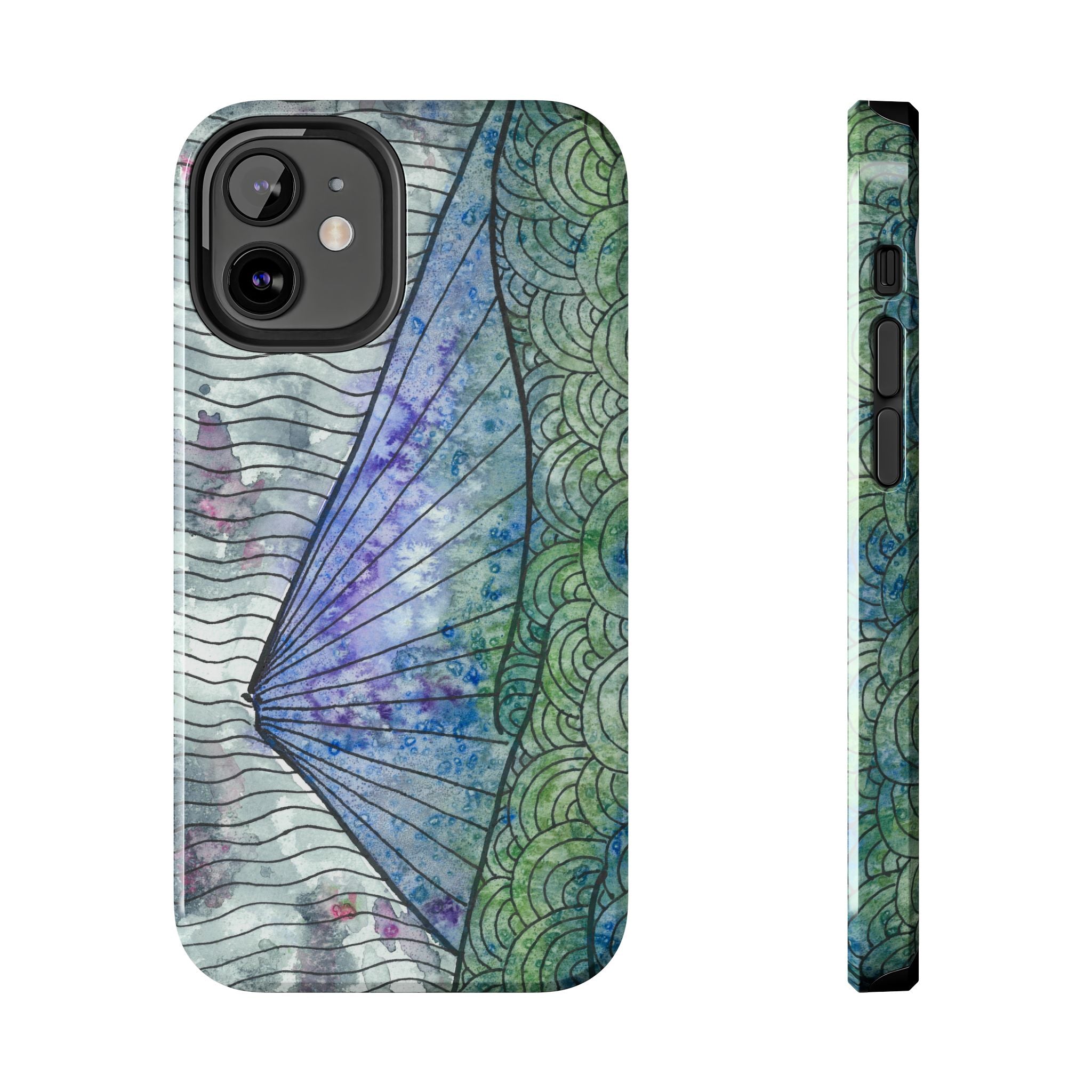 Tough Phone Case - All iPhones and Samsung Galaxys - Exciting Abstract Design #90 Rtanj Pyramid - Serbia