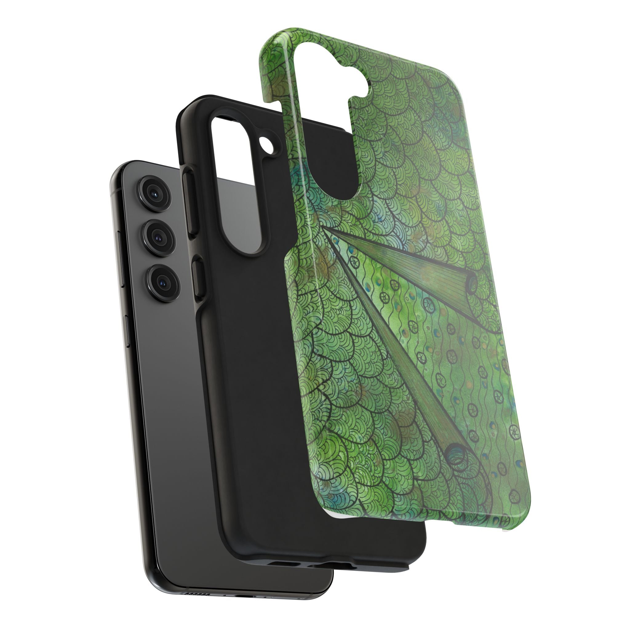 Tough Phone Case - All iPhones and Samsung Galaxys - Exciting Abstract Design #69 New Horizons